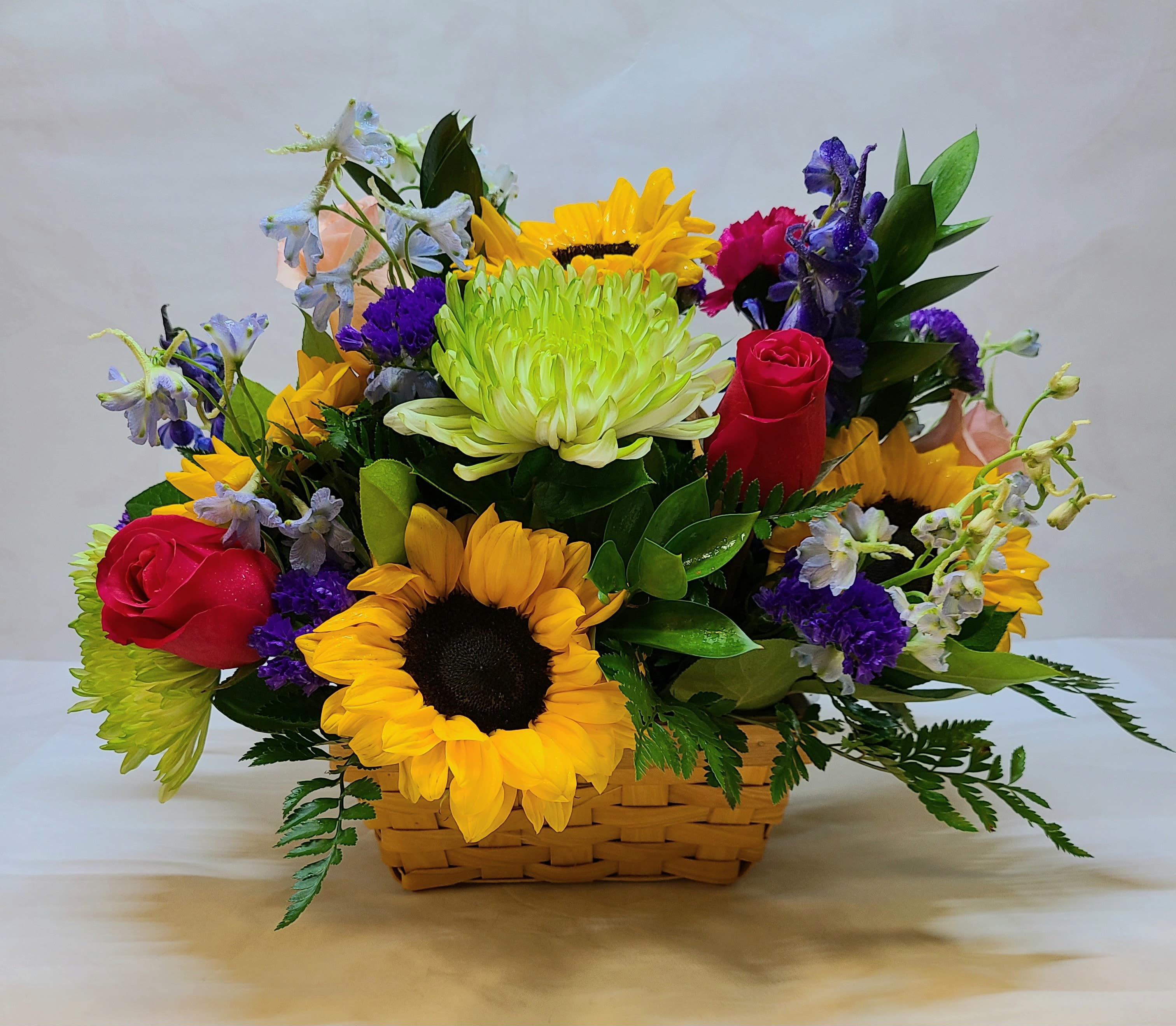 Sunny Garden Basket