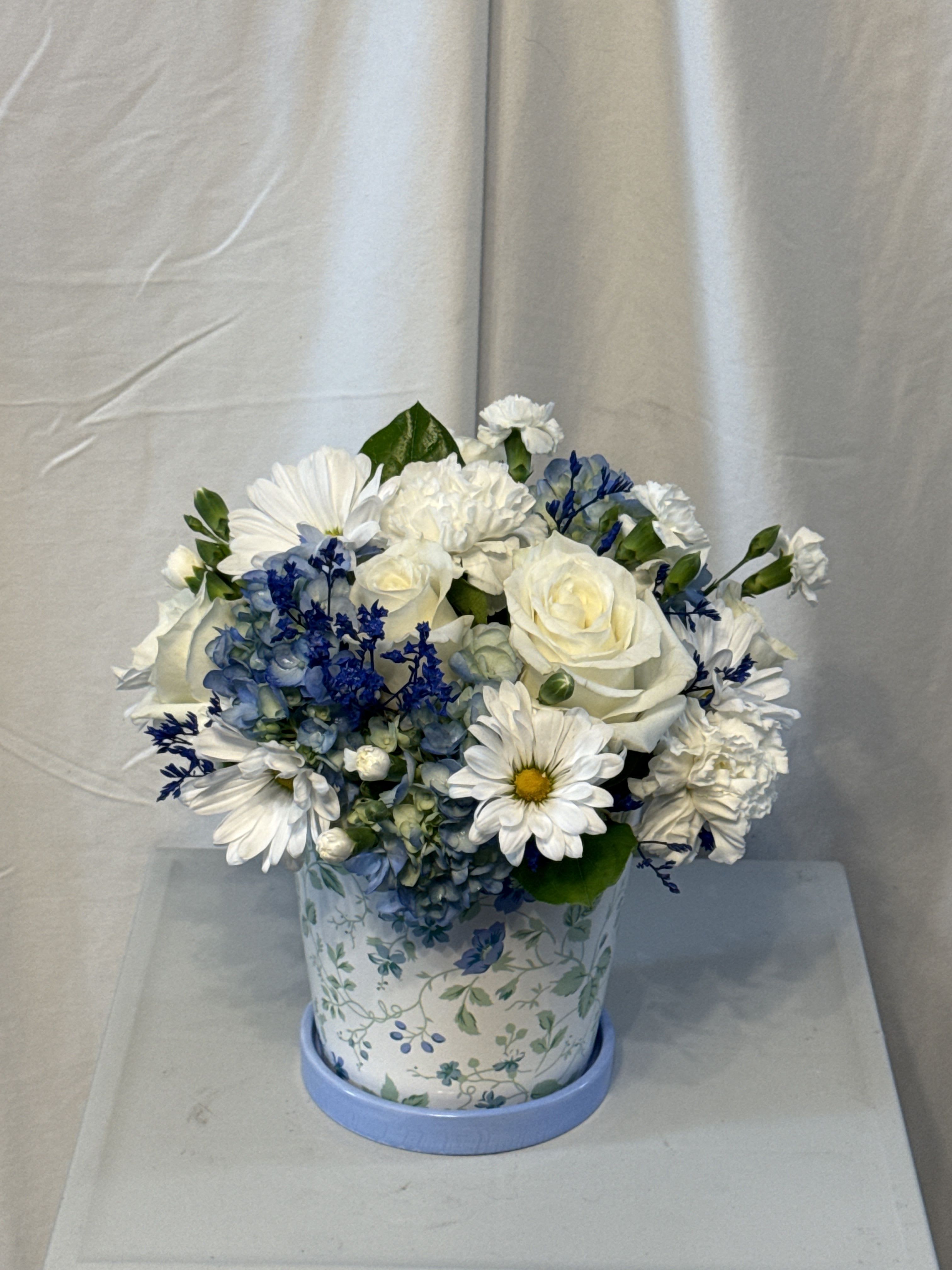 Blue Posies in Apollo Beach