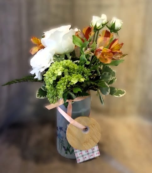 Dainty Drinking Glass ~ Flower A Day