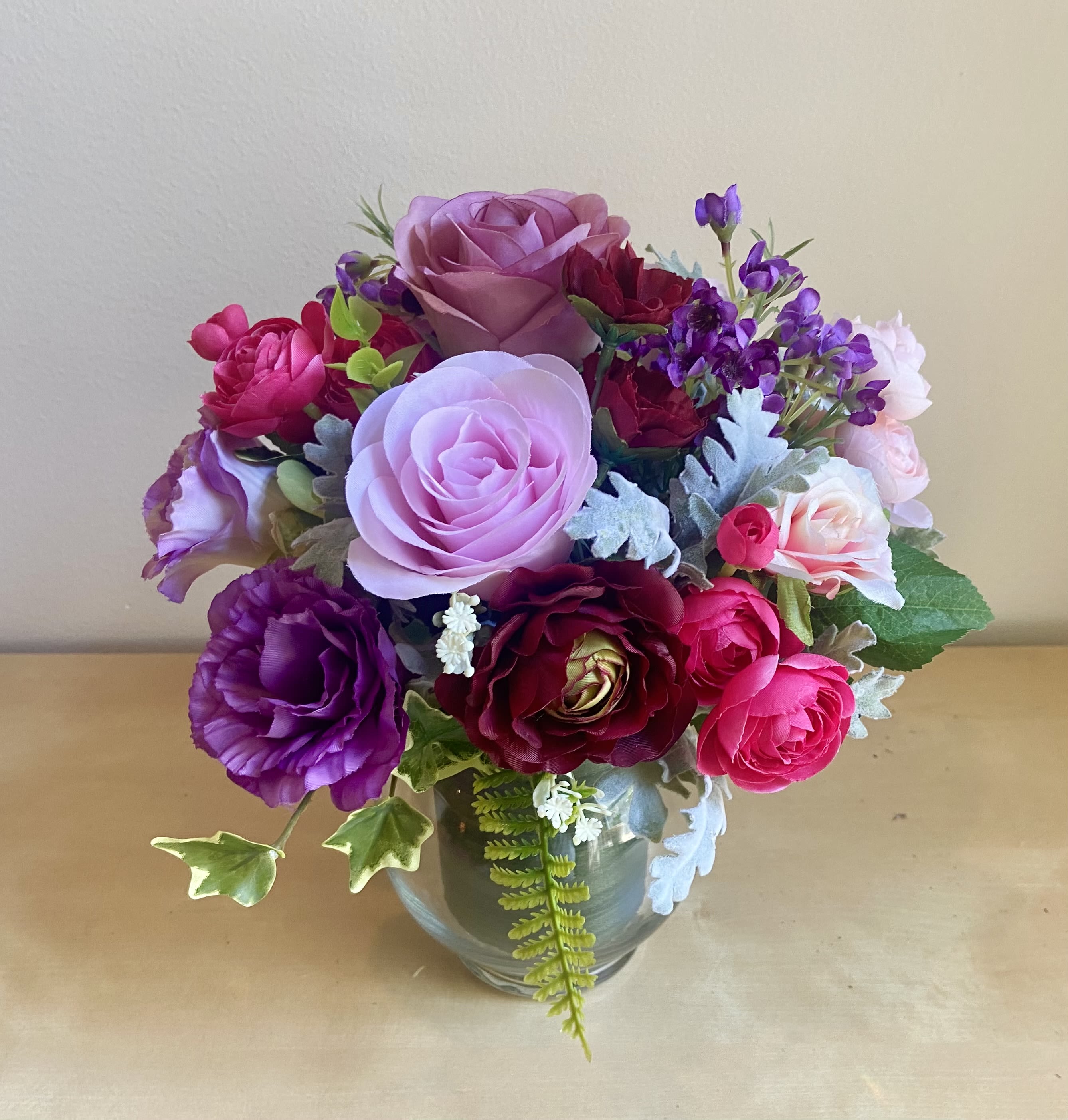 Vibrant Posy - Silk floral Arrangement