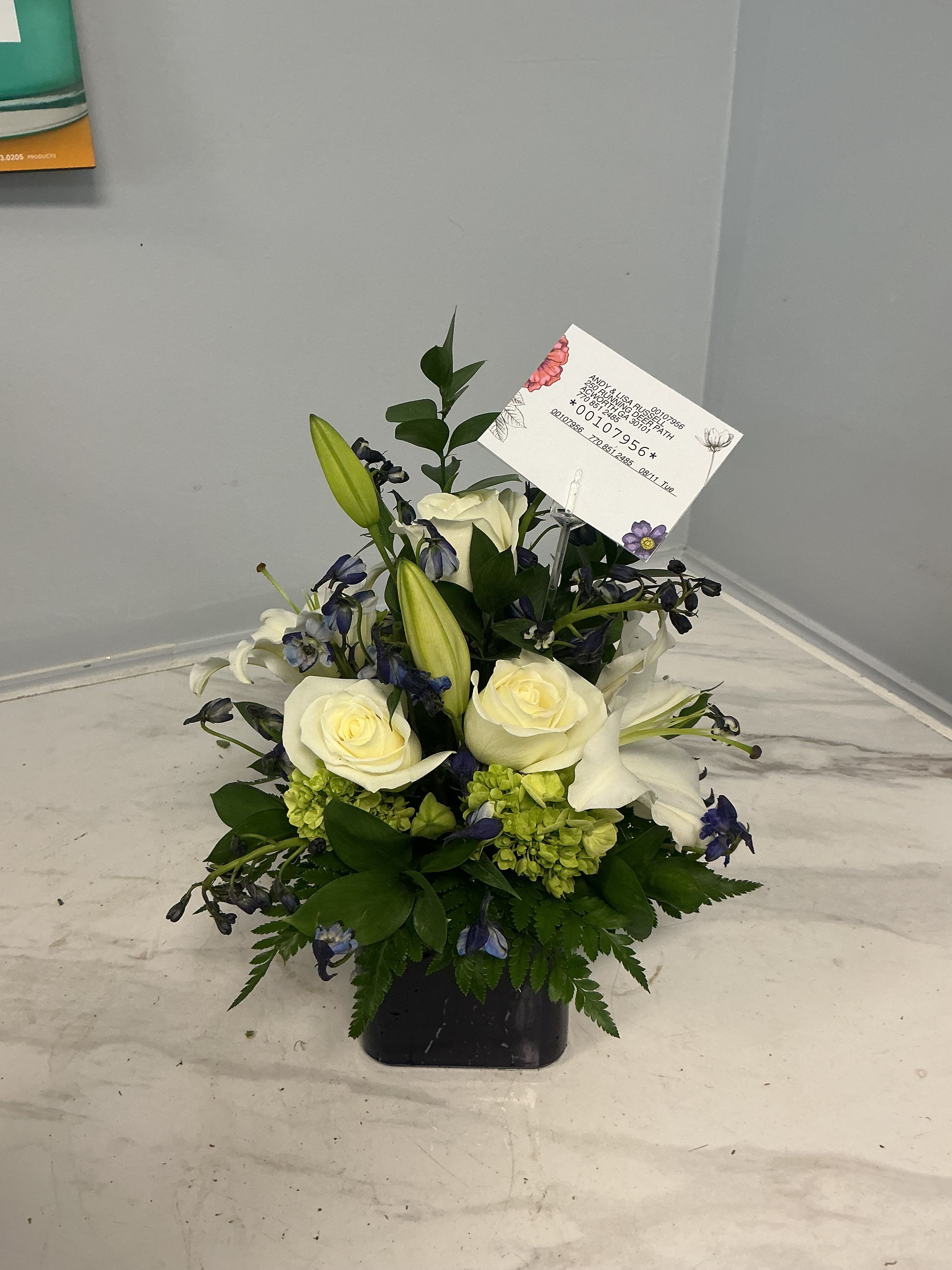 Teleflora's Serenade in Blue