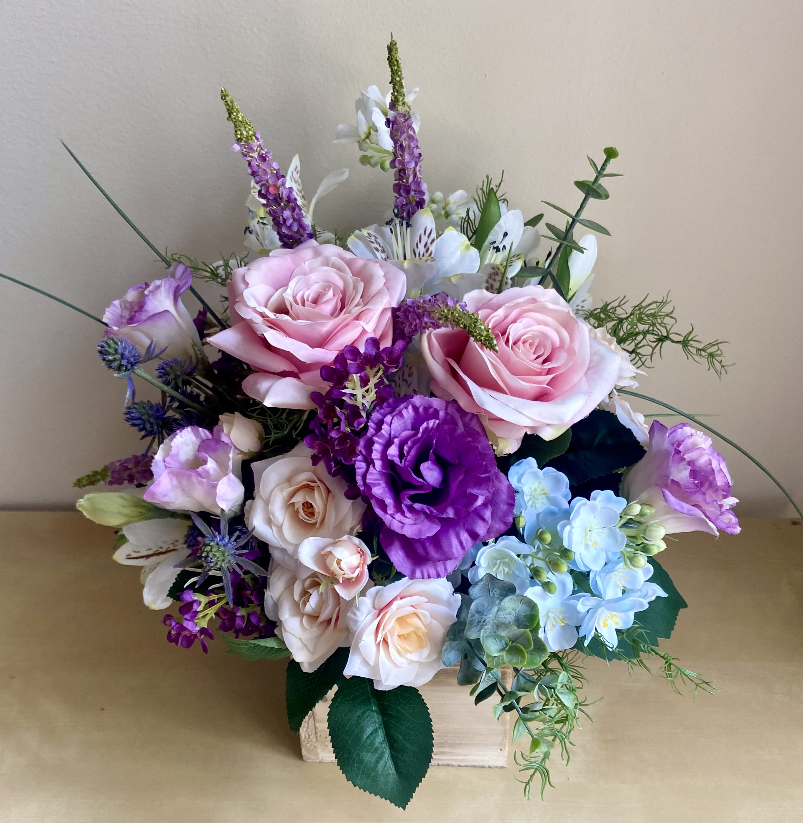 Lavender Breeze - Silk Floral Arrangement