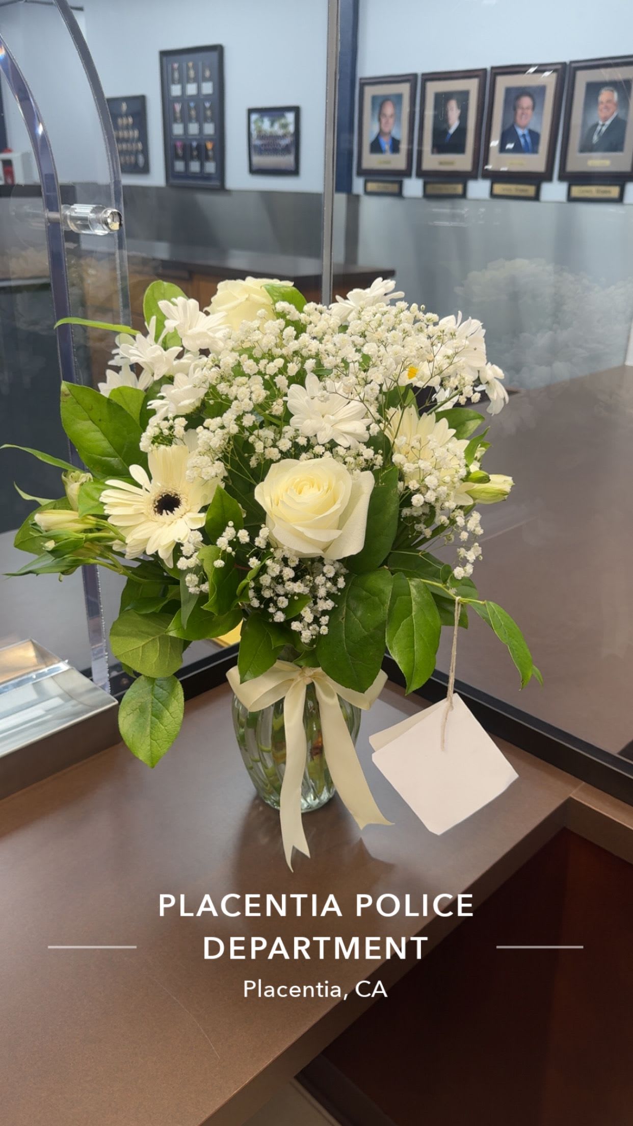 Brilliant White Roses Gerbera Daisy Bouquet | Same-Day Orange County Flower Delivery