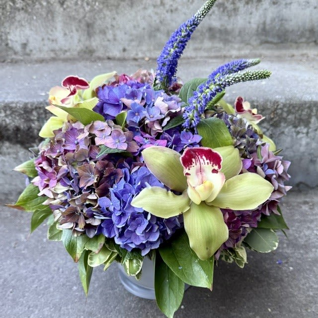 Small desk or bedside table florals 