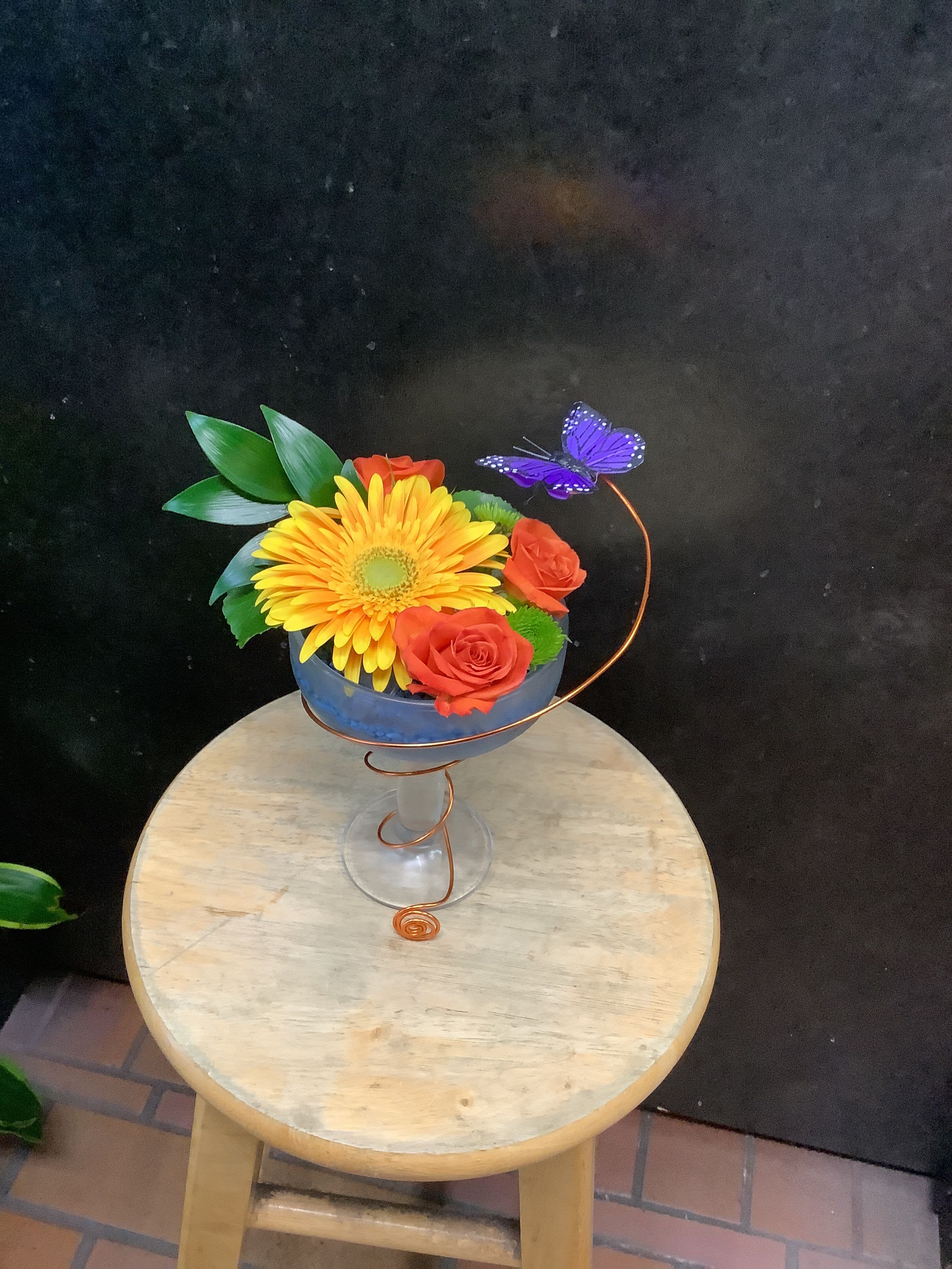 Cheers to You!!! Flower margarita
