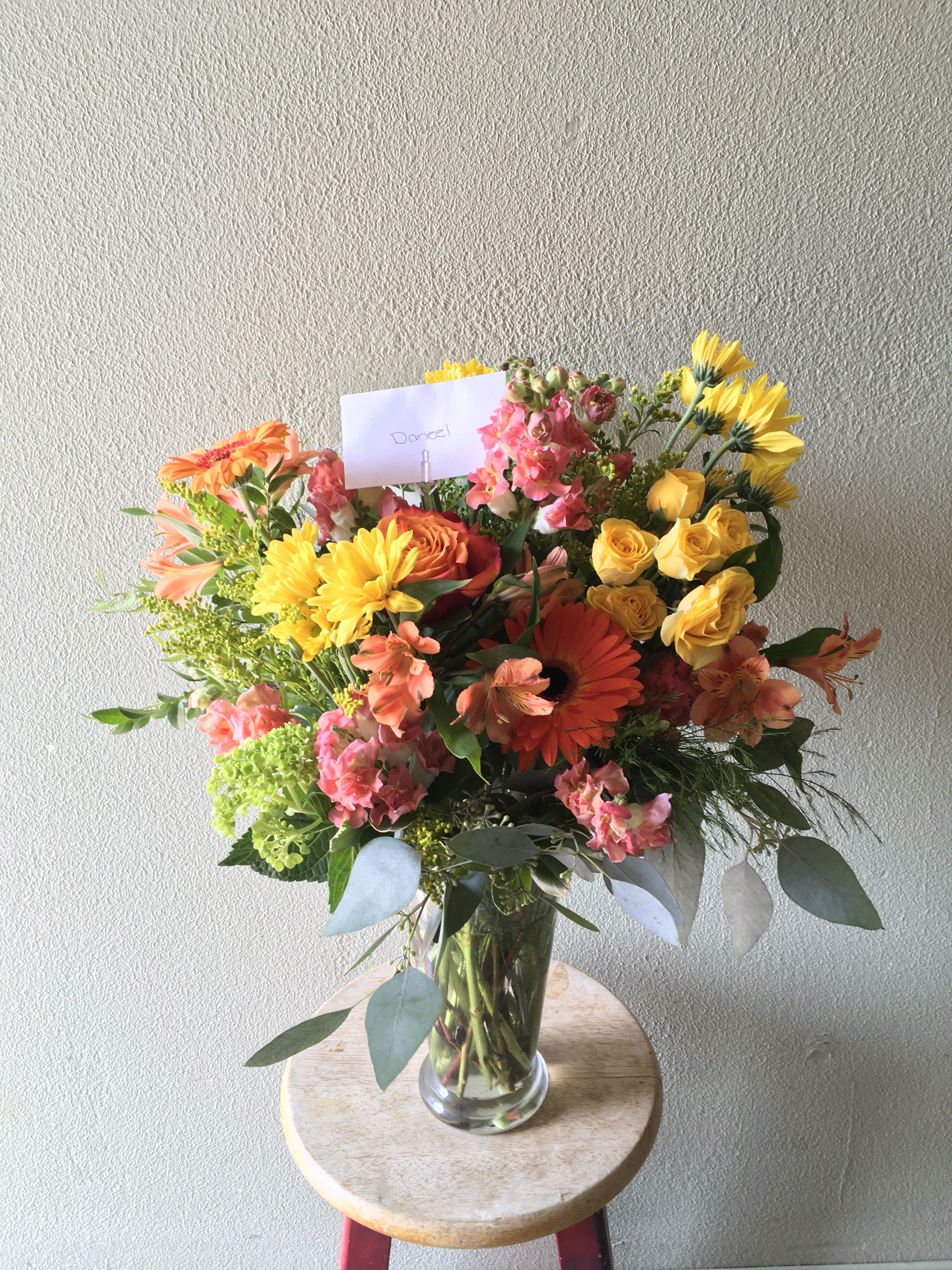 Bright and cheerful designers choice.