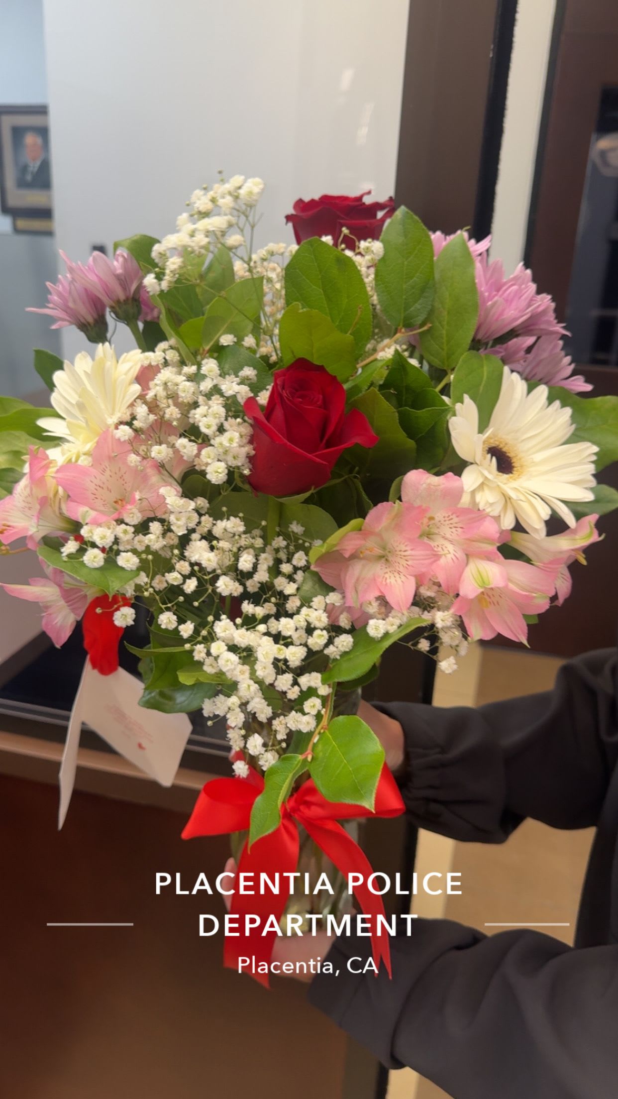 Brilliant Red & Lavender Rose Mix Bouquet