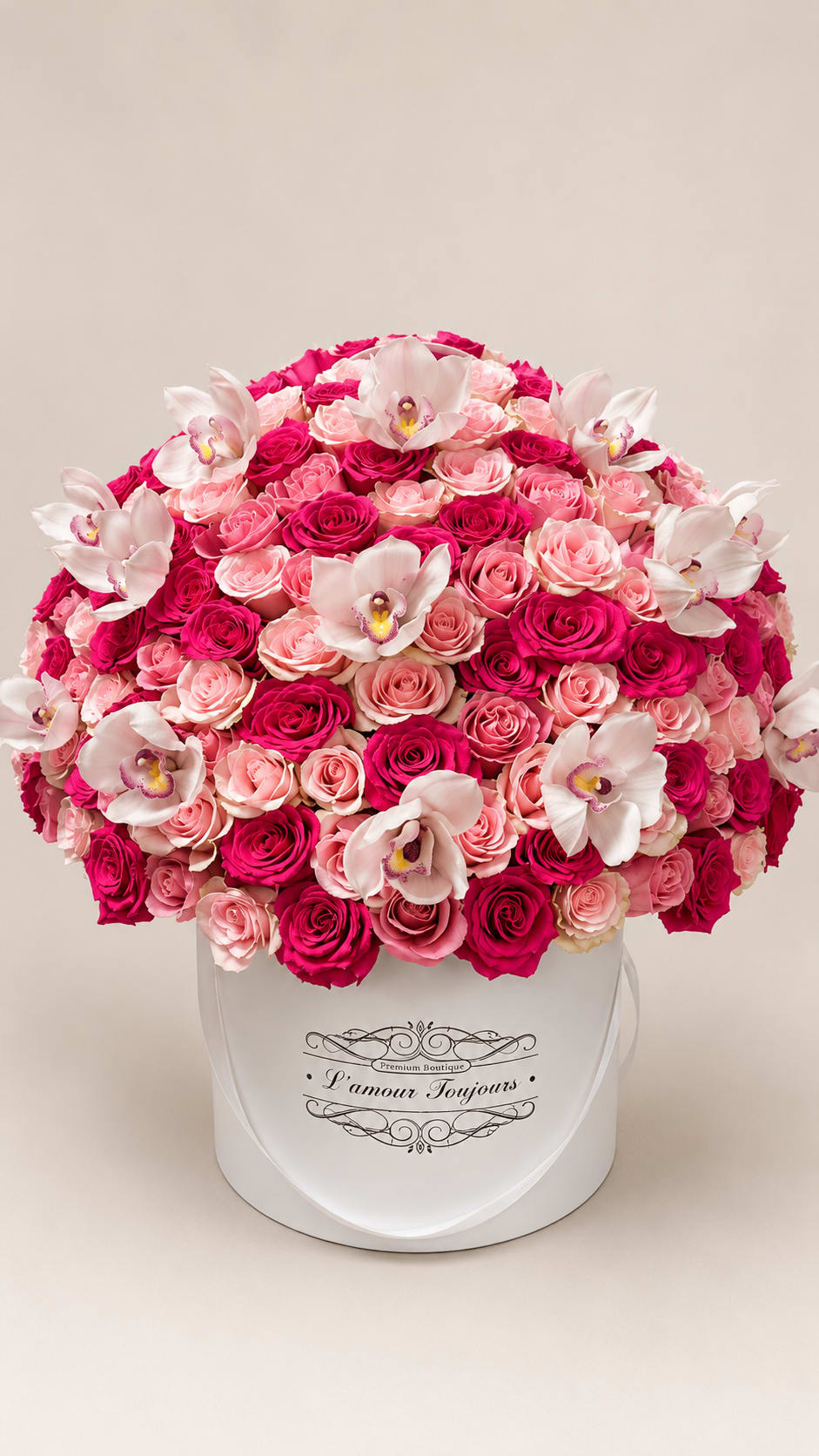 Three Shades of Pink Signature Flower Box