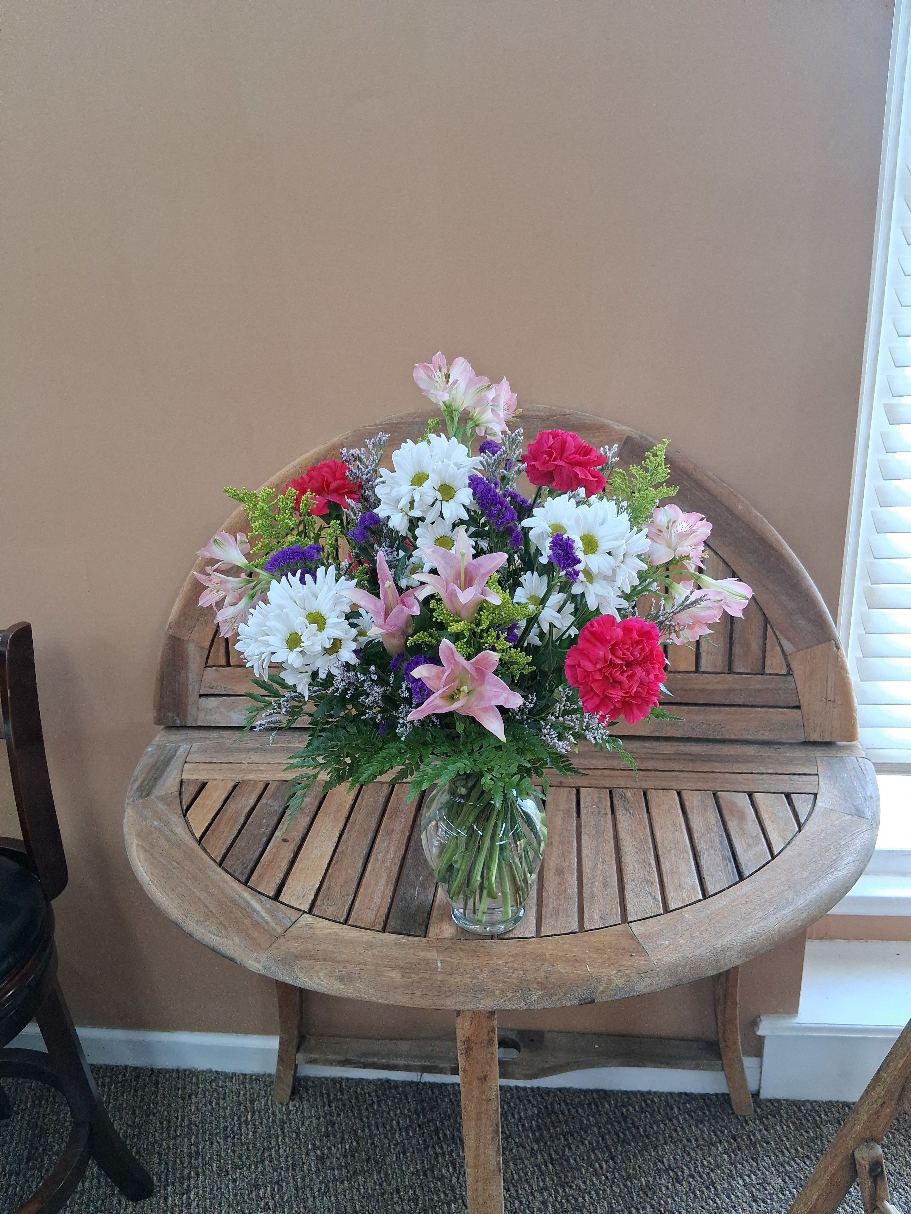 Spring Explosion Vibrant Mixed Flower Bouquet - Same Day Delivery Huntsville AL