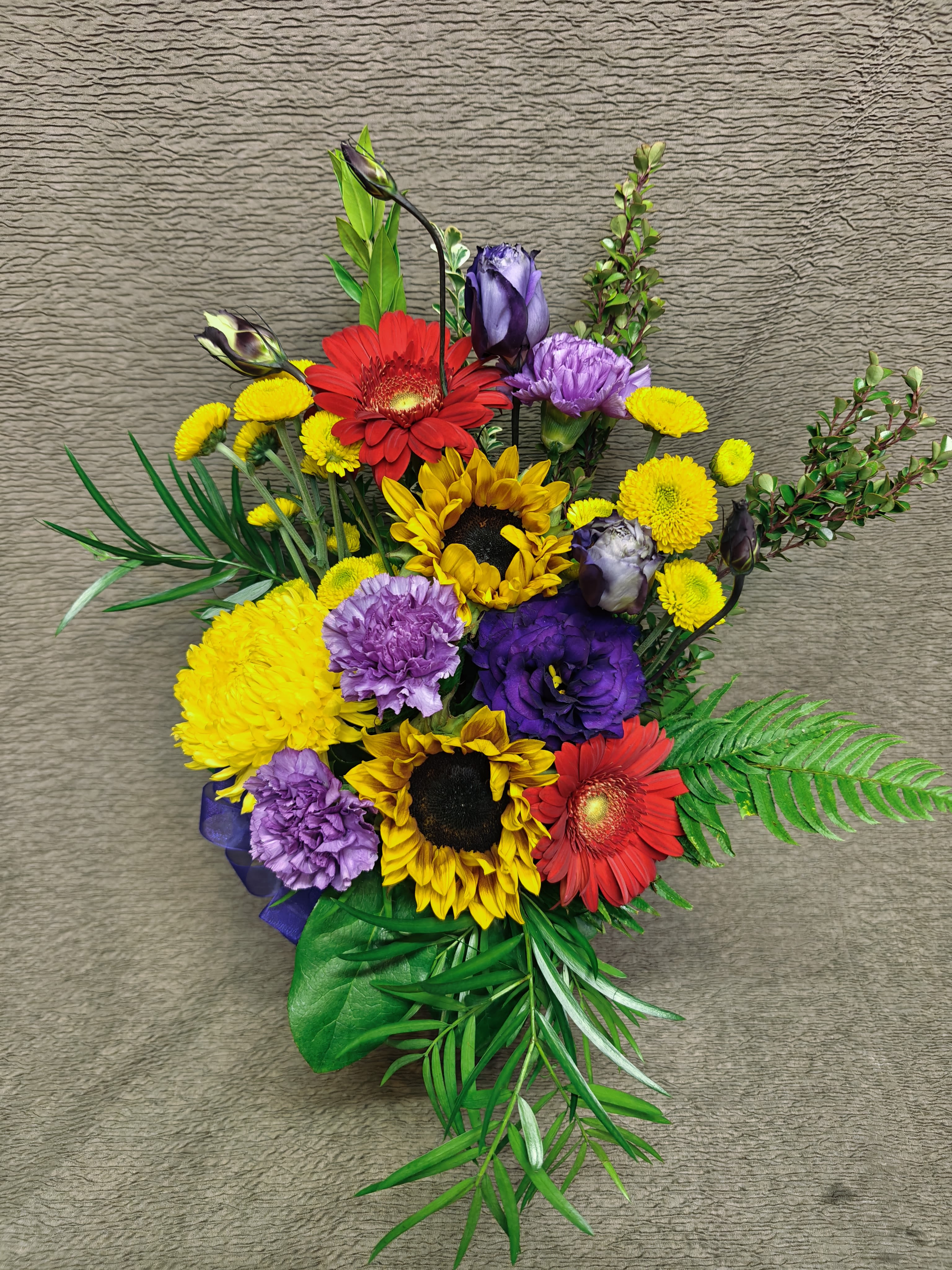 Birthday bright bouquet small Cylinder
