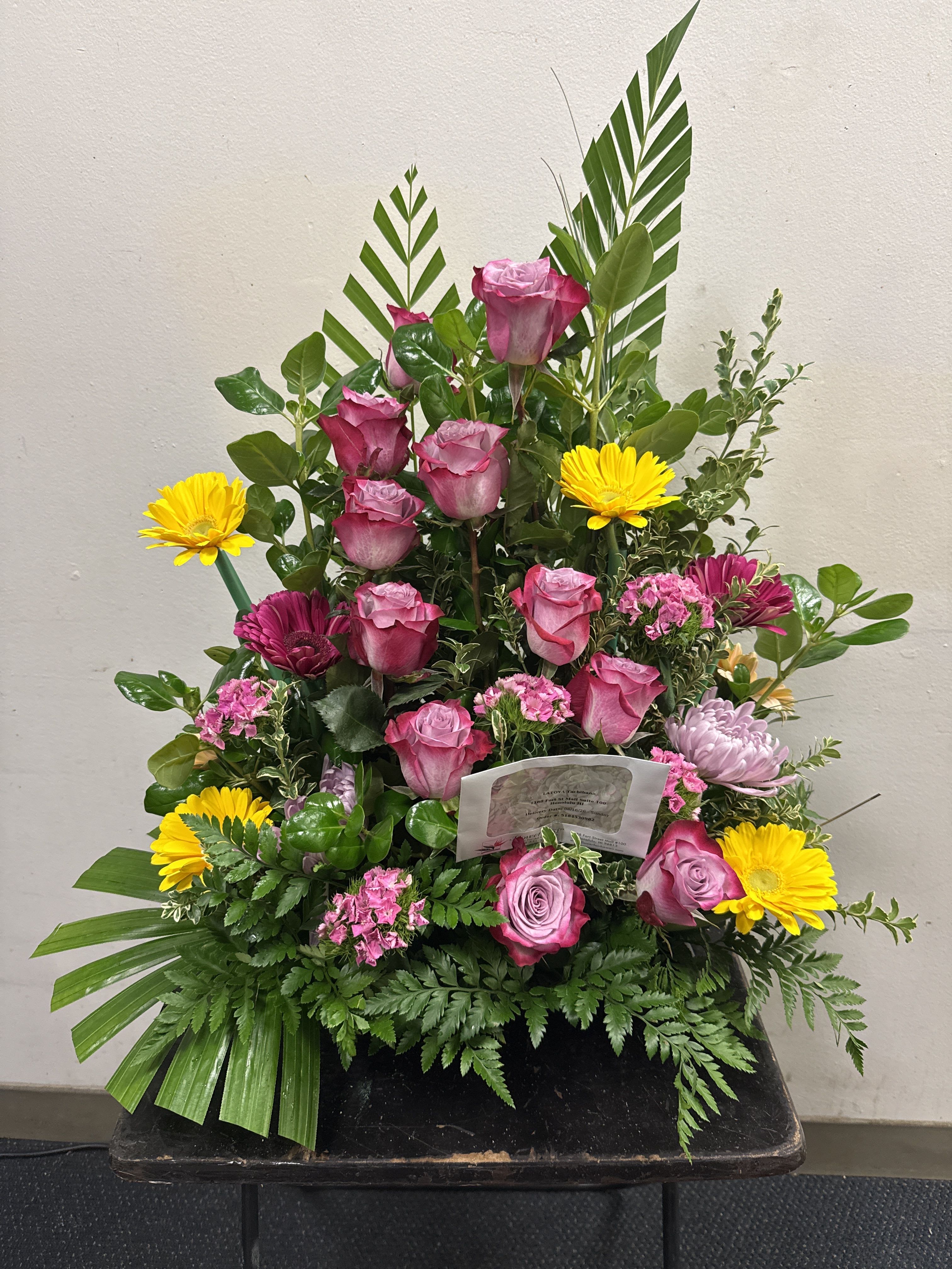 Stylized  roses mix spring SV06503