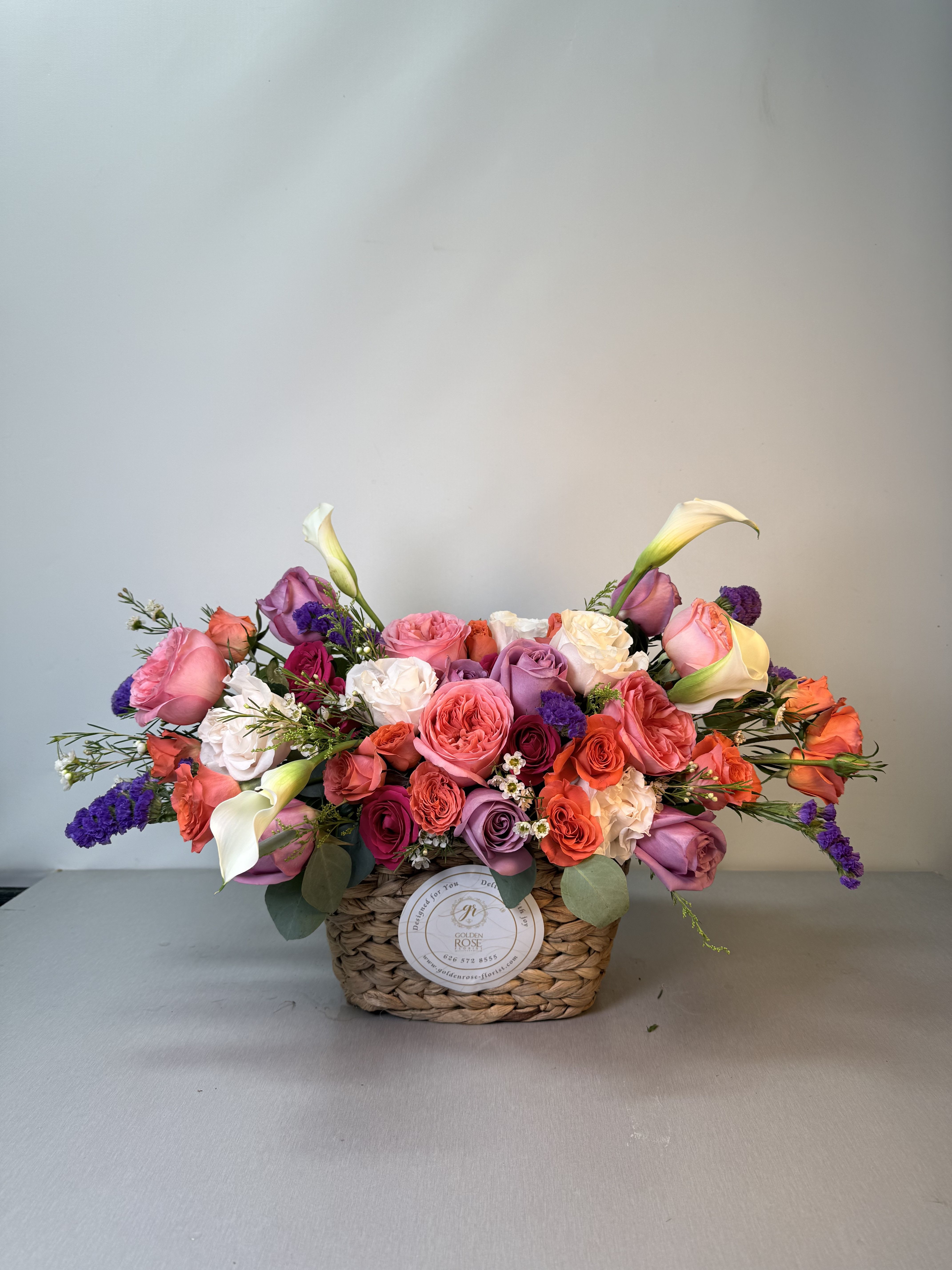 Elara  Bloom Basket