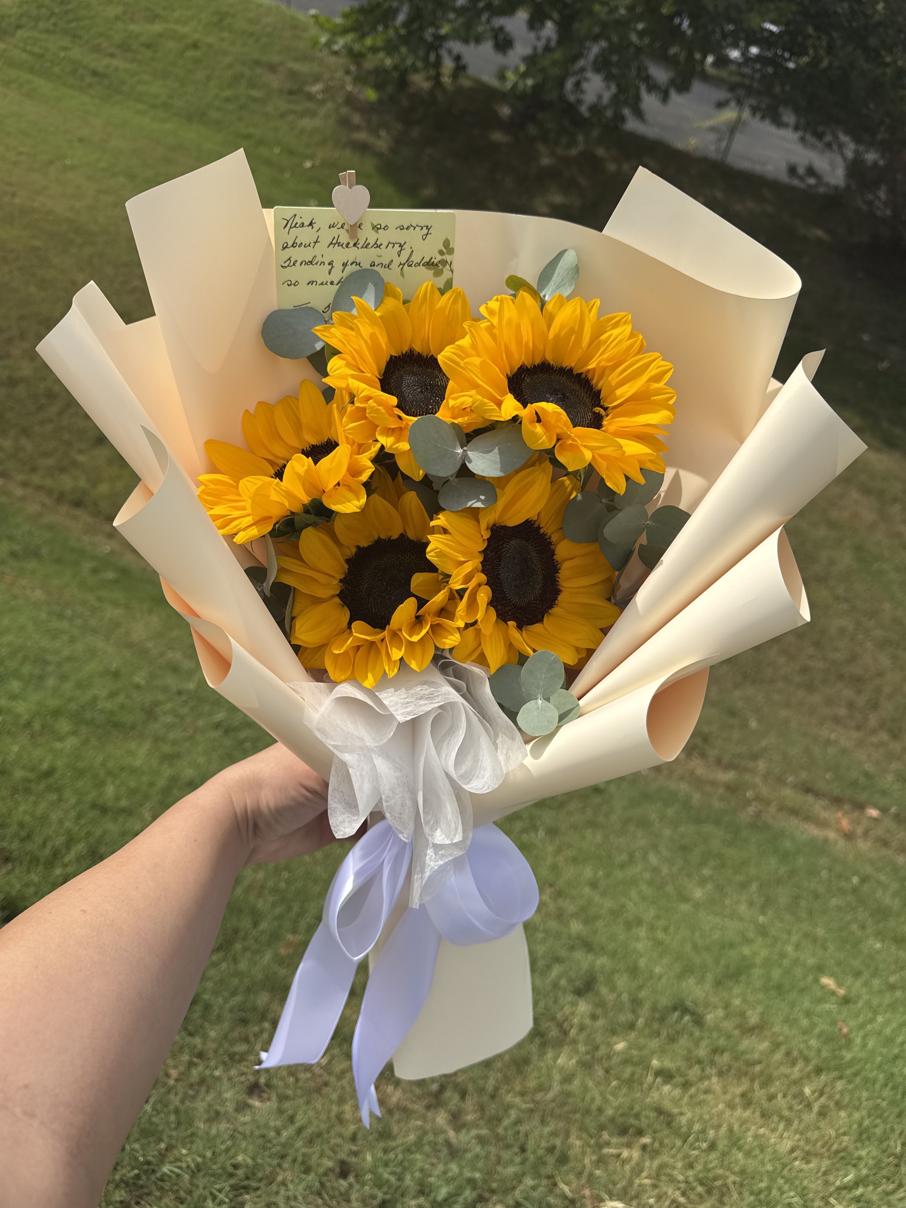Sunflower Bouquet – 5, 10 or 15