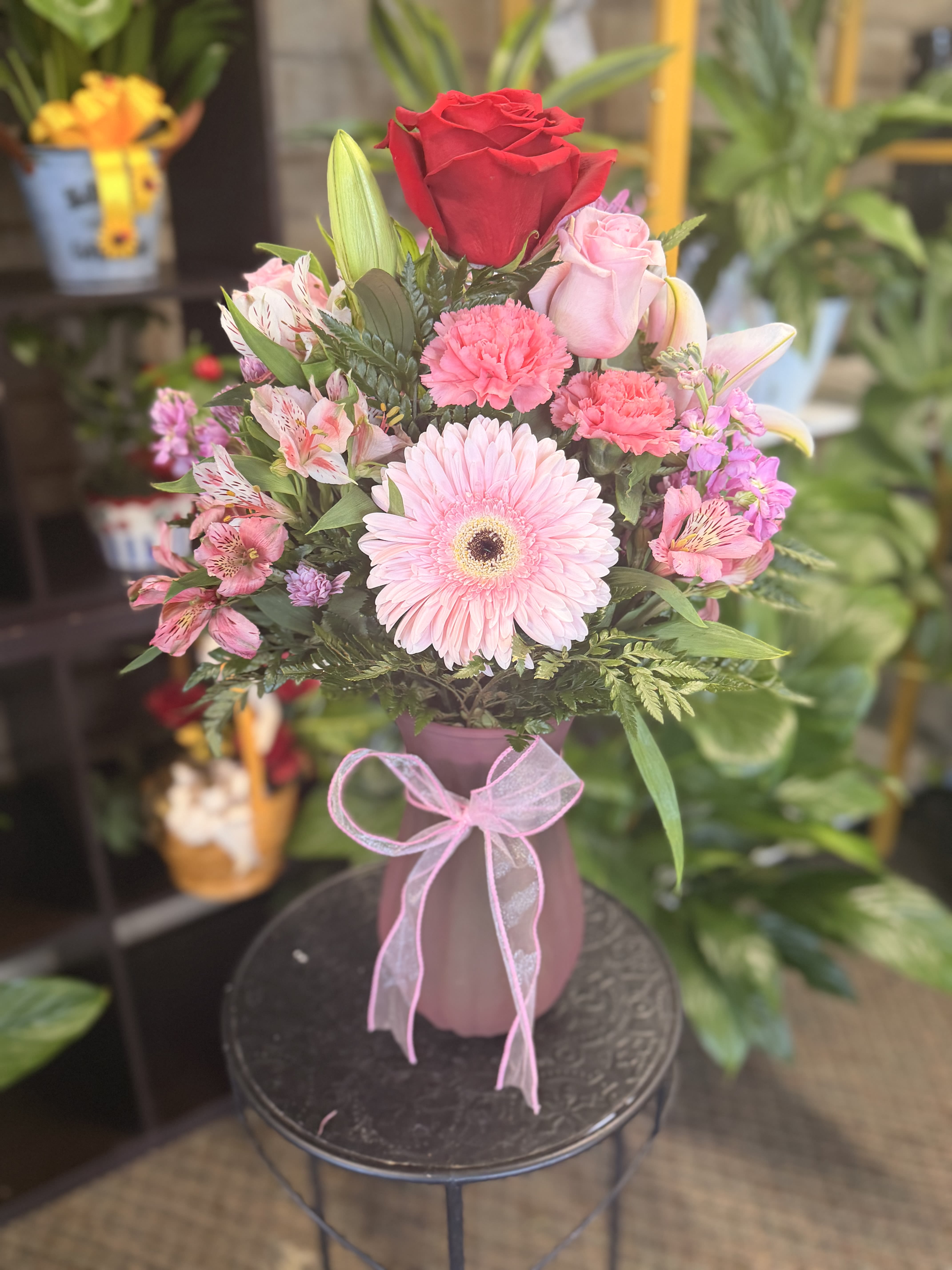 Flower Vase Bouquet 