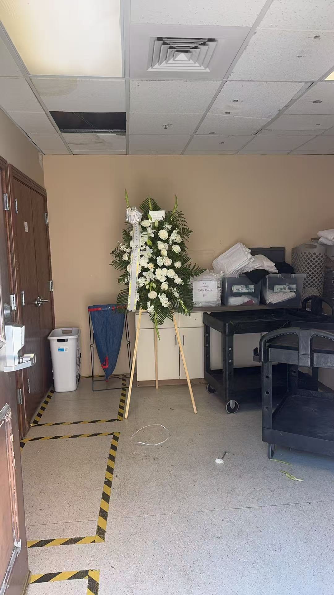Sympathy Flower Stand