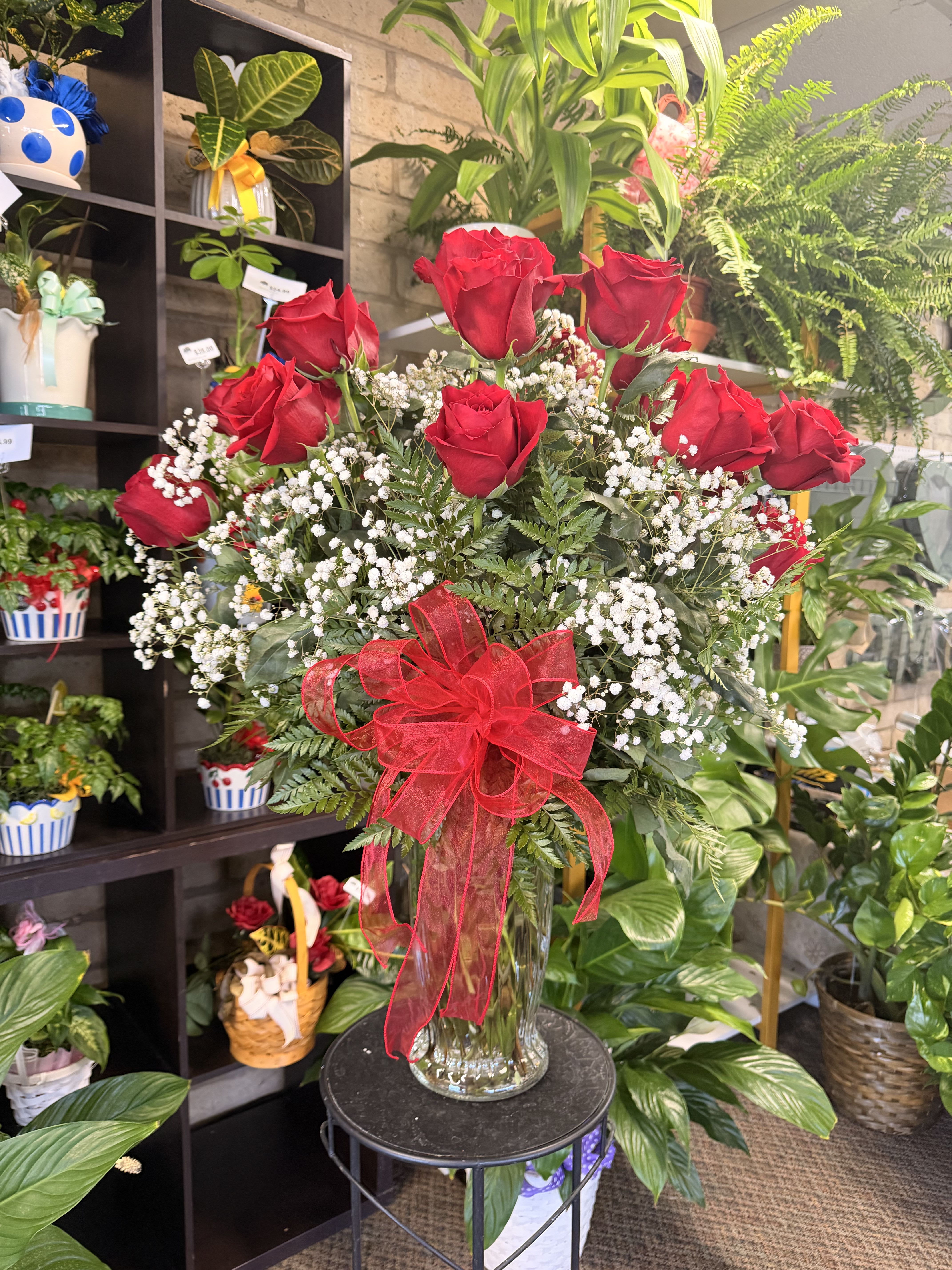 Two dozen fresh Red Roses 