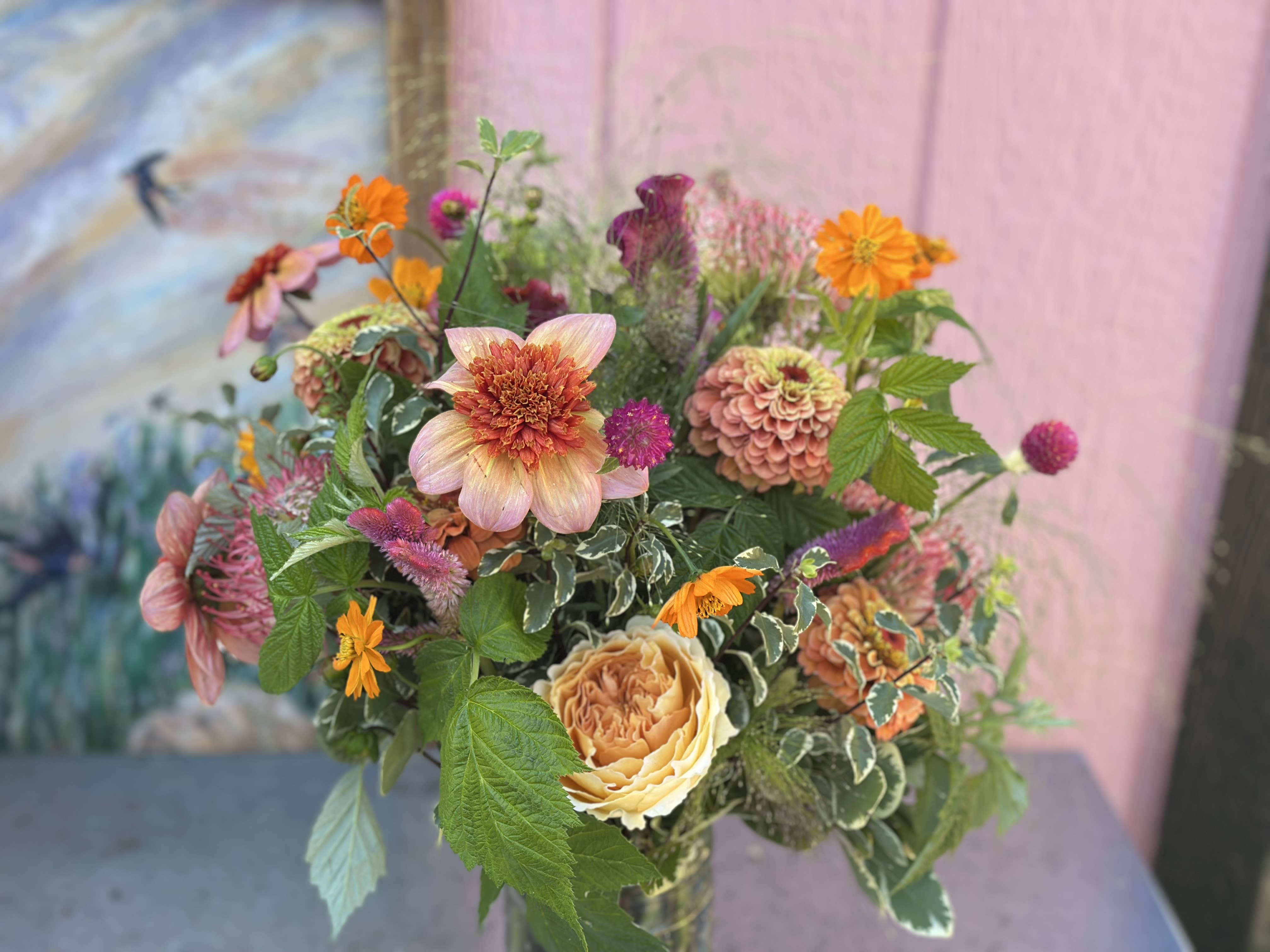 Mason Jar Designers Choice Bouquet