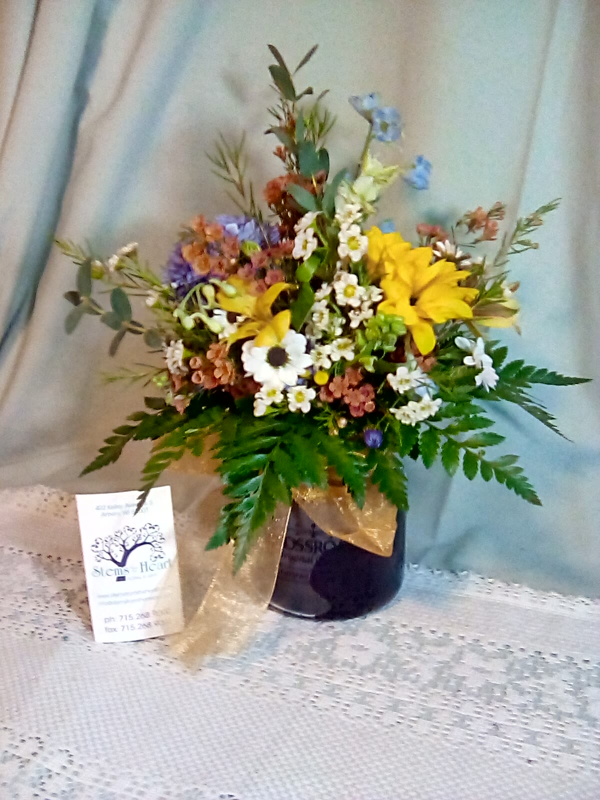 Crossroads Candle Arrangement