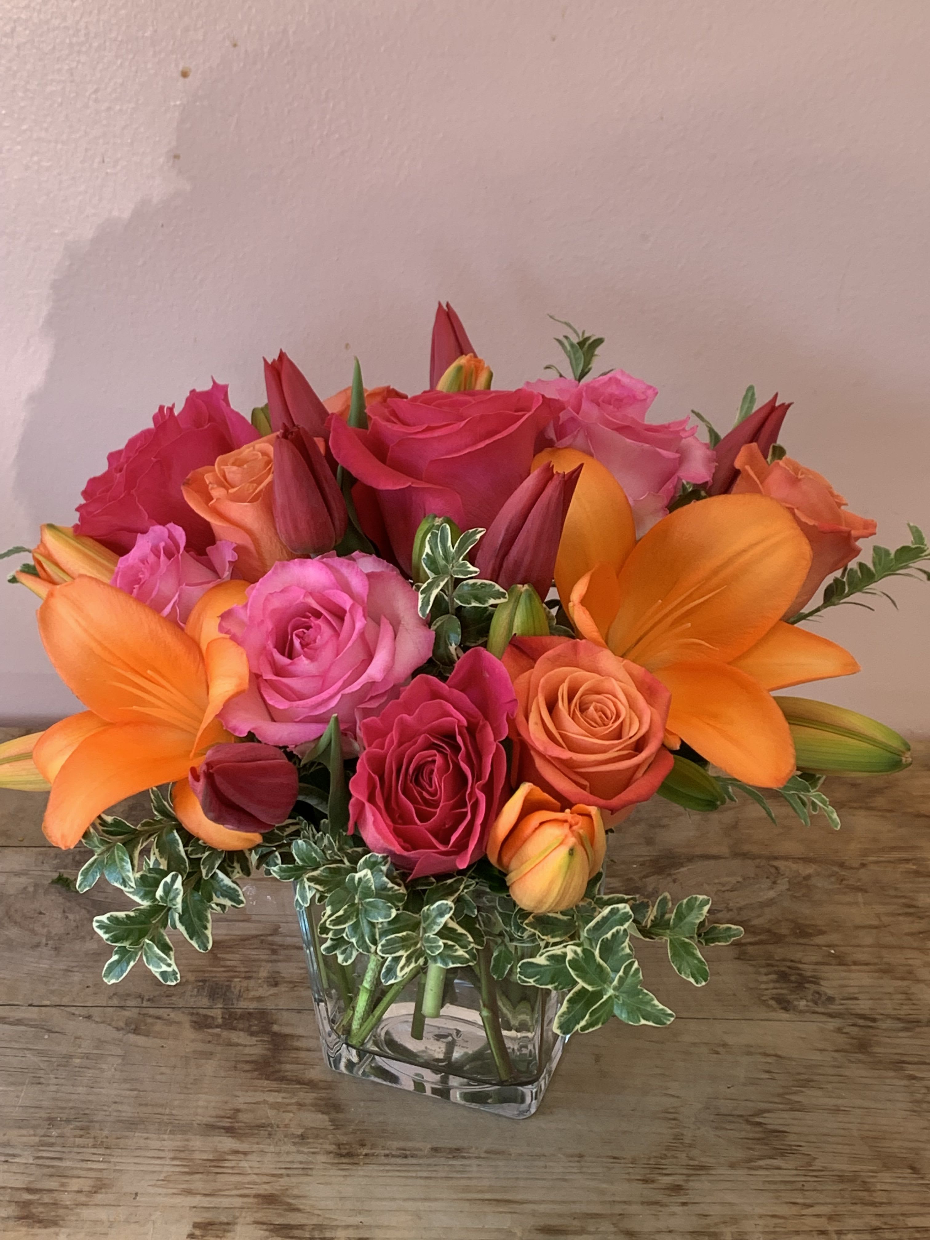 Precious Coral by Fillmore Florist | Contemporary Multi-Occasion Flower Delivery in San Francisco