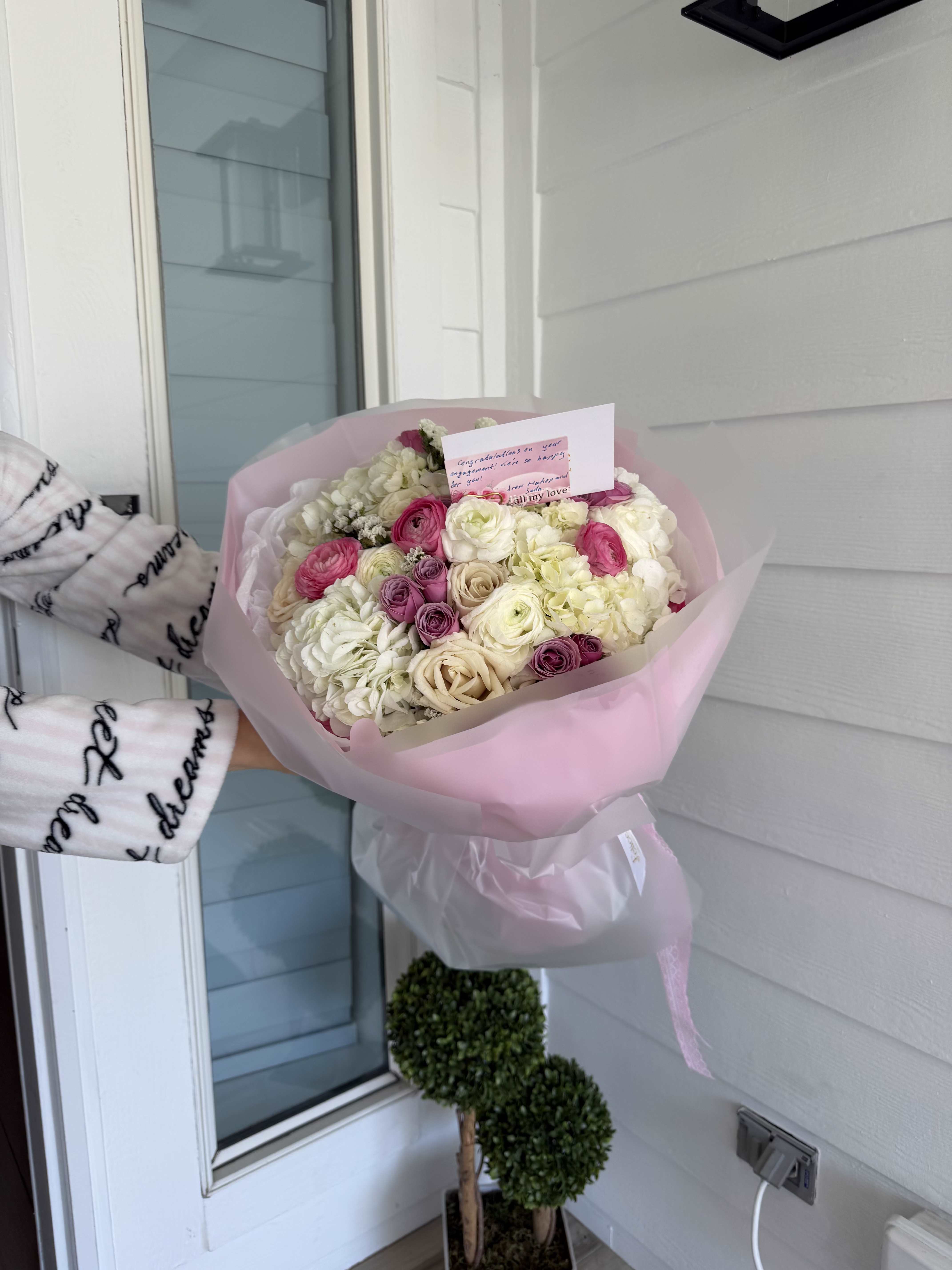 Blush Ivory Elegance Bouquet