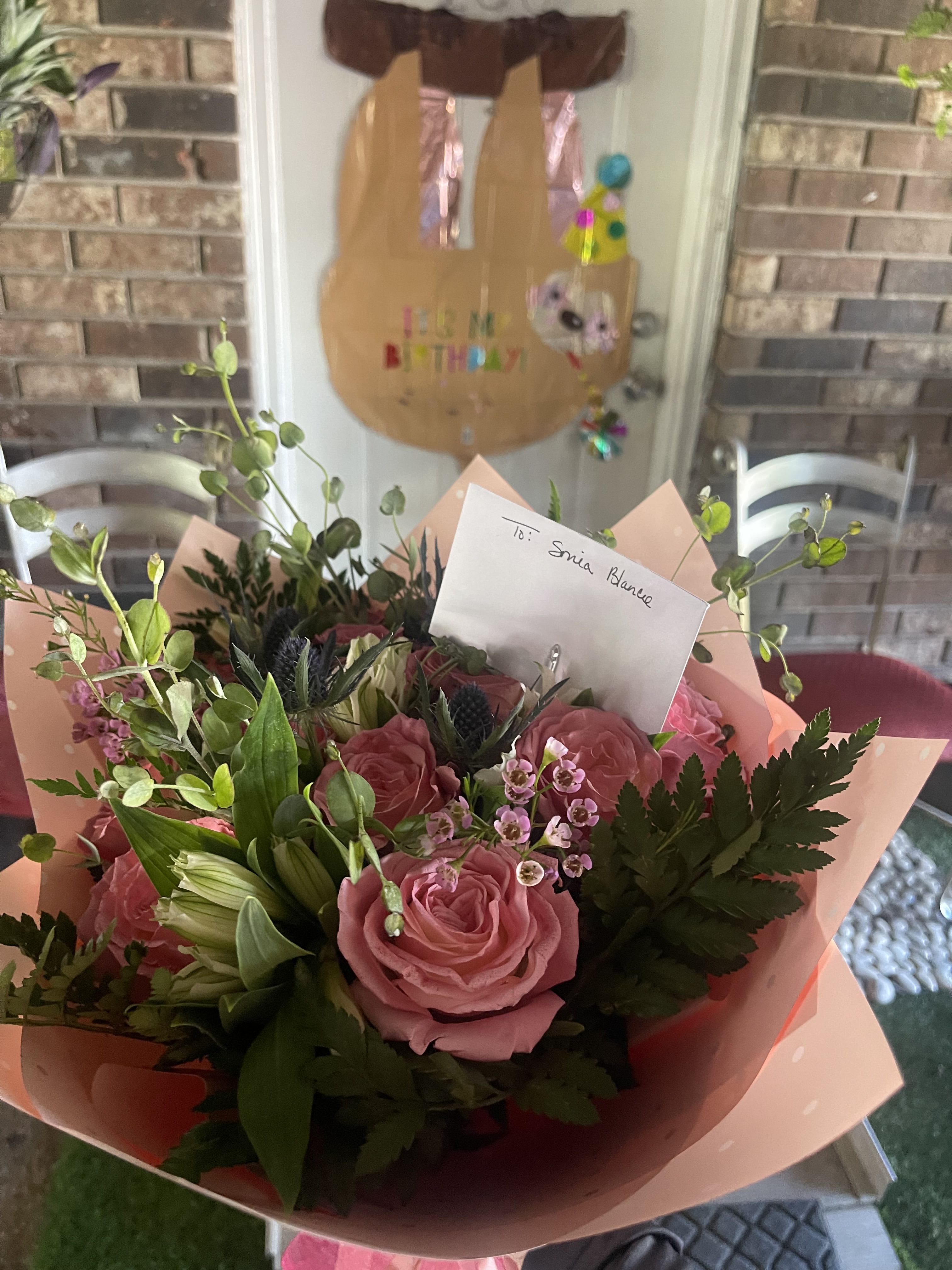 The cotton candy princess bouquet