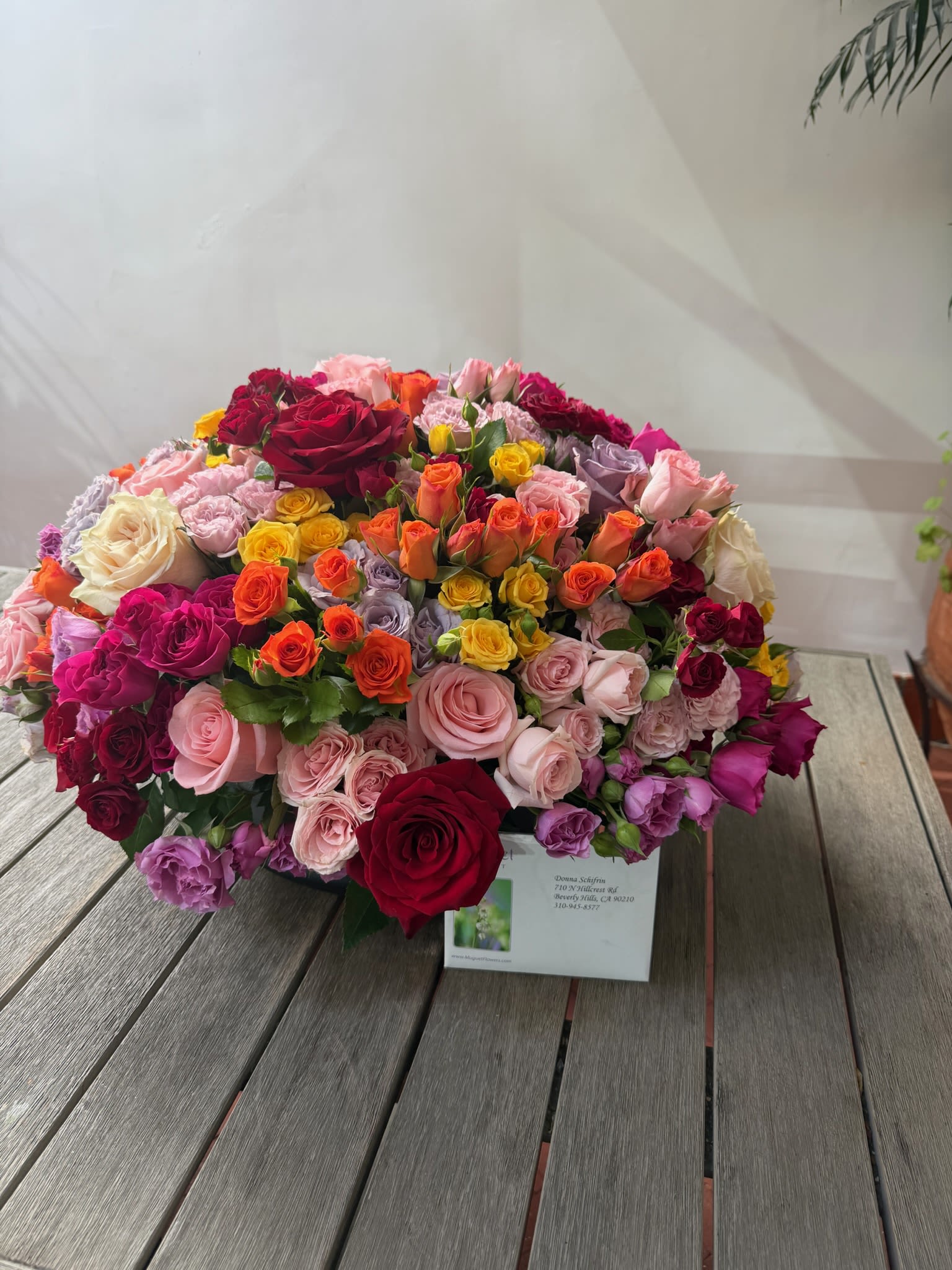 Garden Symphony: Mix of Spray Roses Bouquet