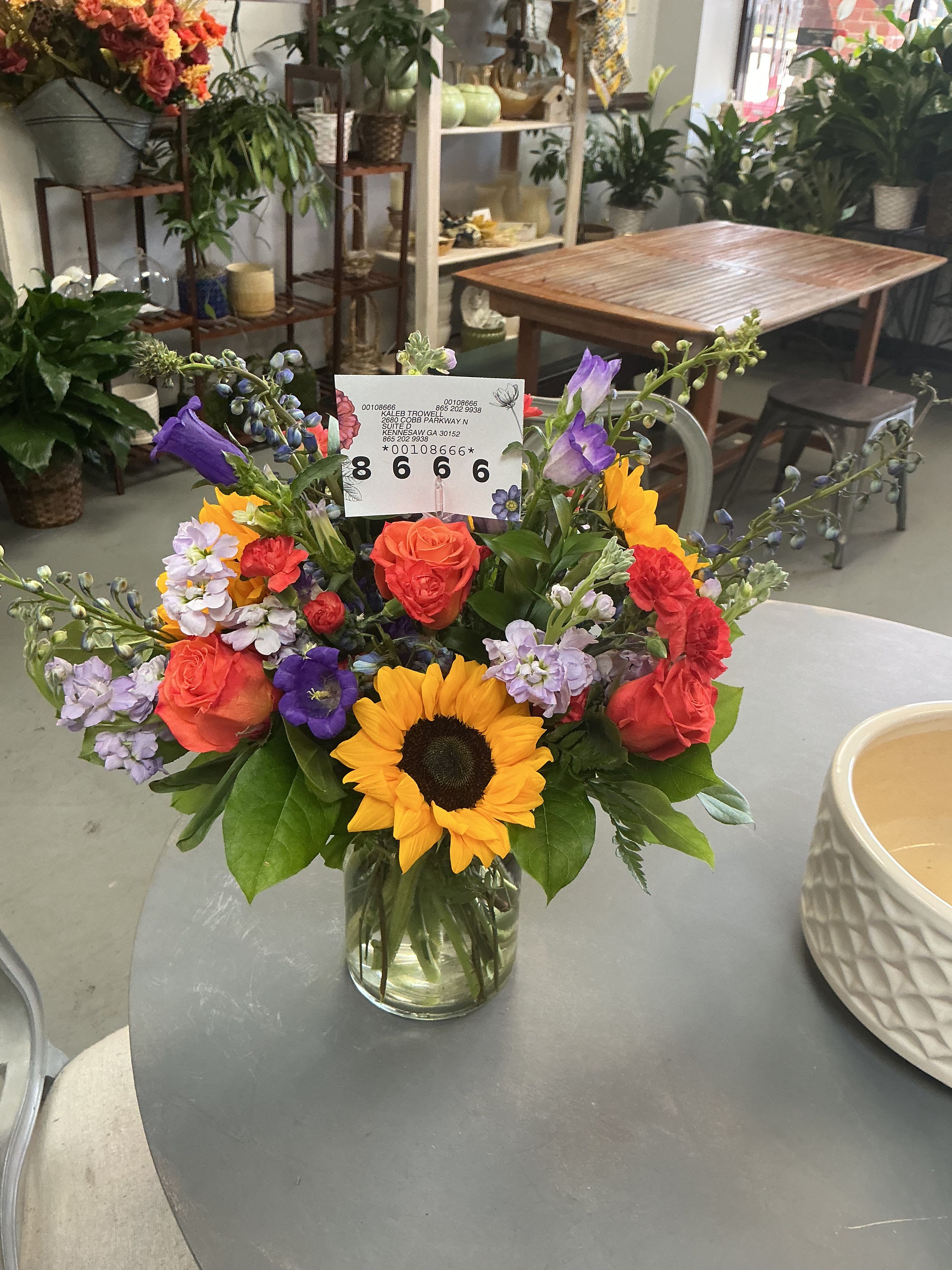 Full nest bouquet