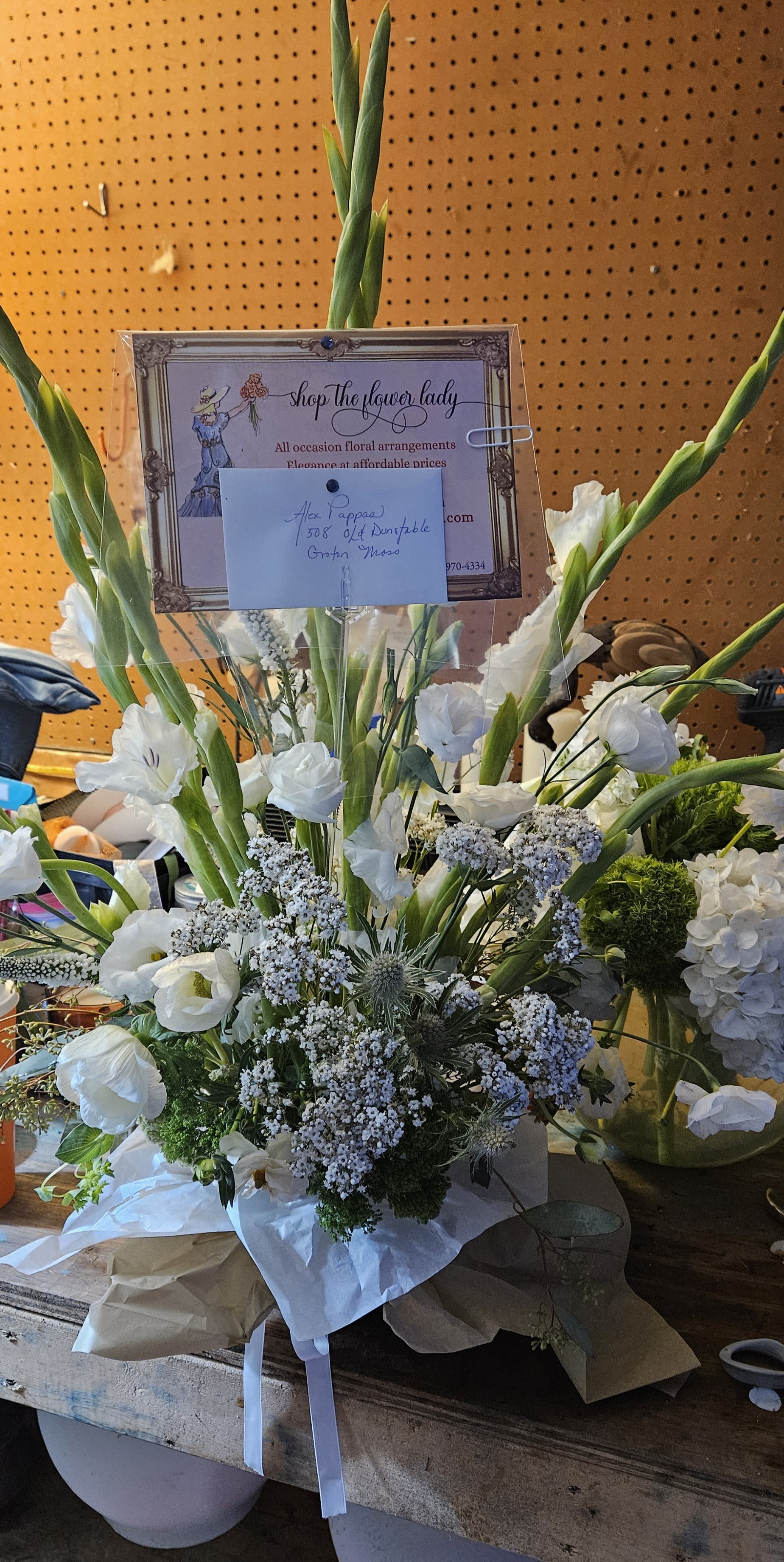 Radiant Glads Arrangement