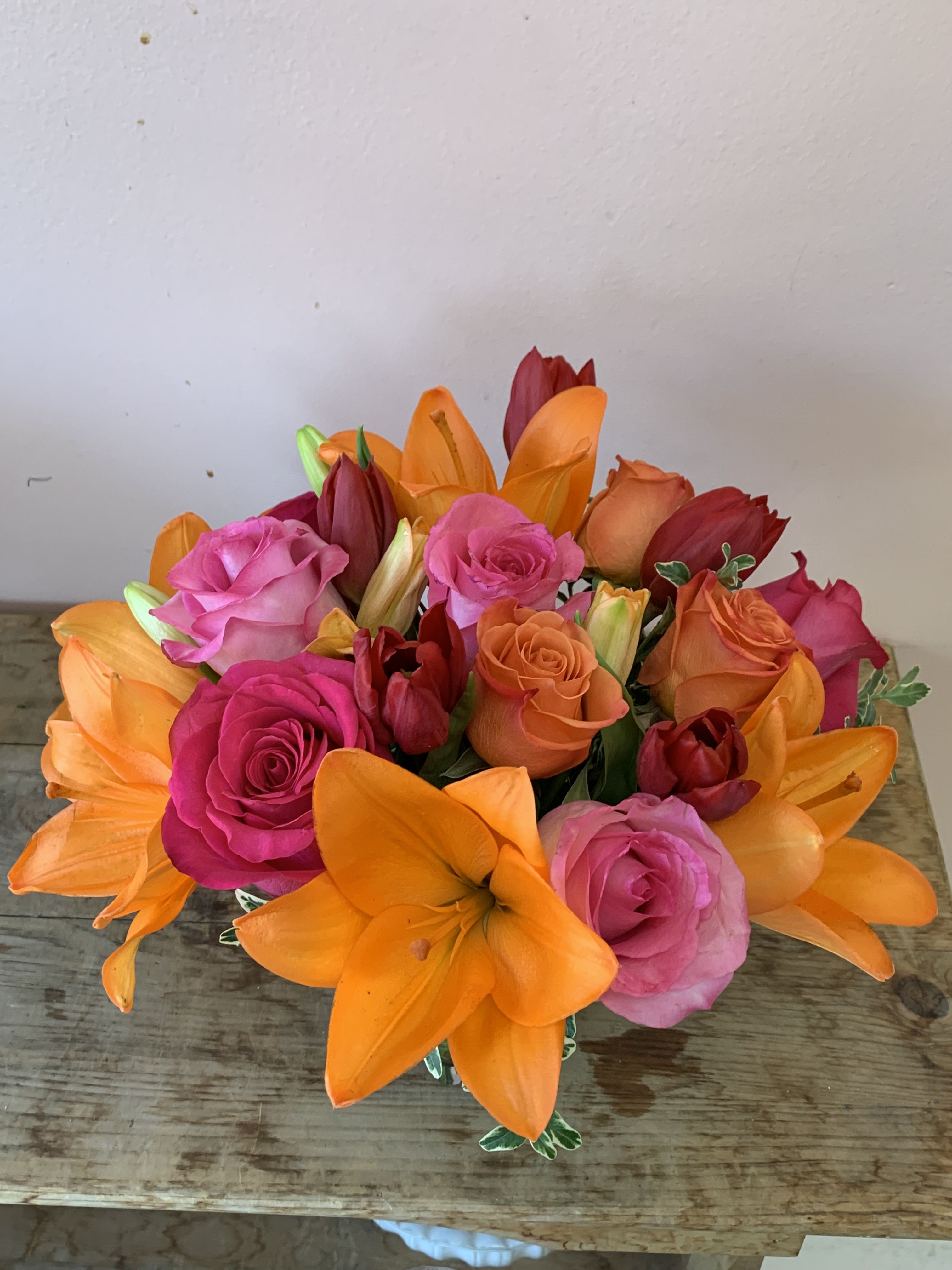 Precious Coral by Fillmore Florist | Contemporary Multi-Occasion Flower Delivery in San Francisco