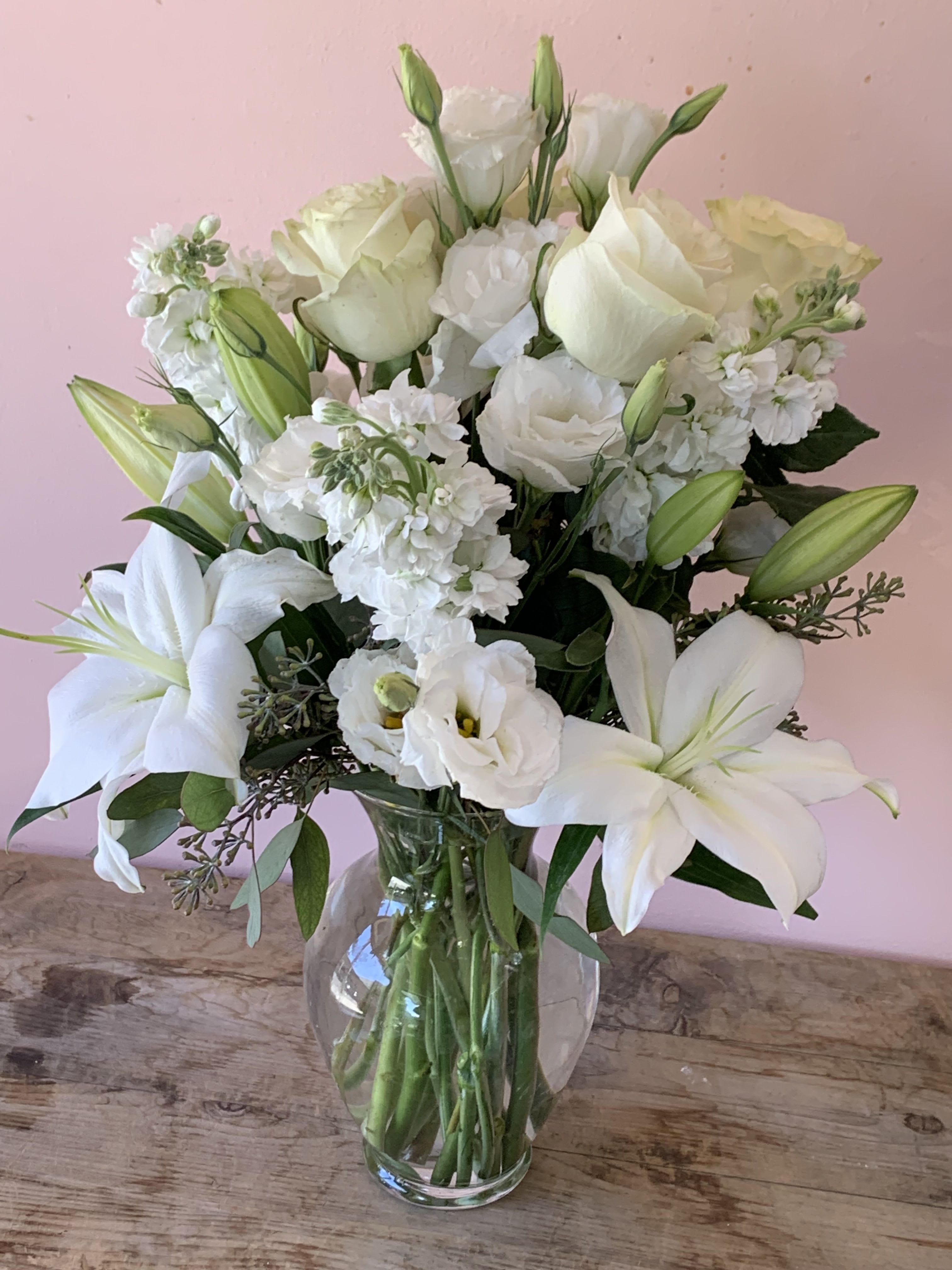 Fresh Fragrant Breeze | Aromatic White Flower Delivery in San Francisco by Fillmore Florist 