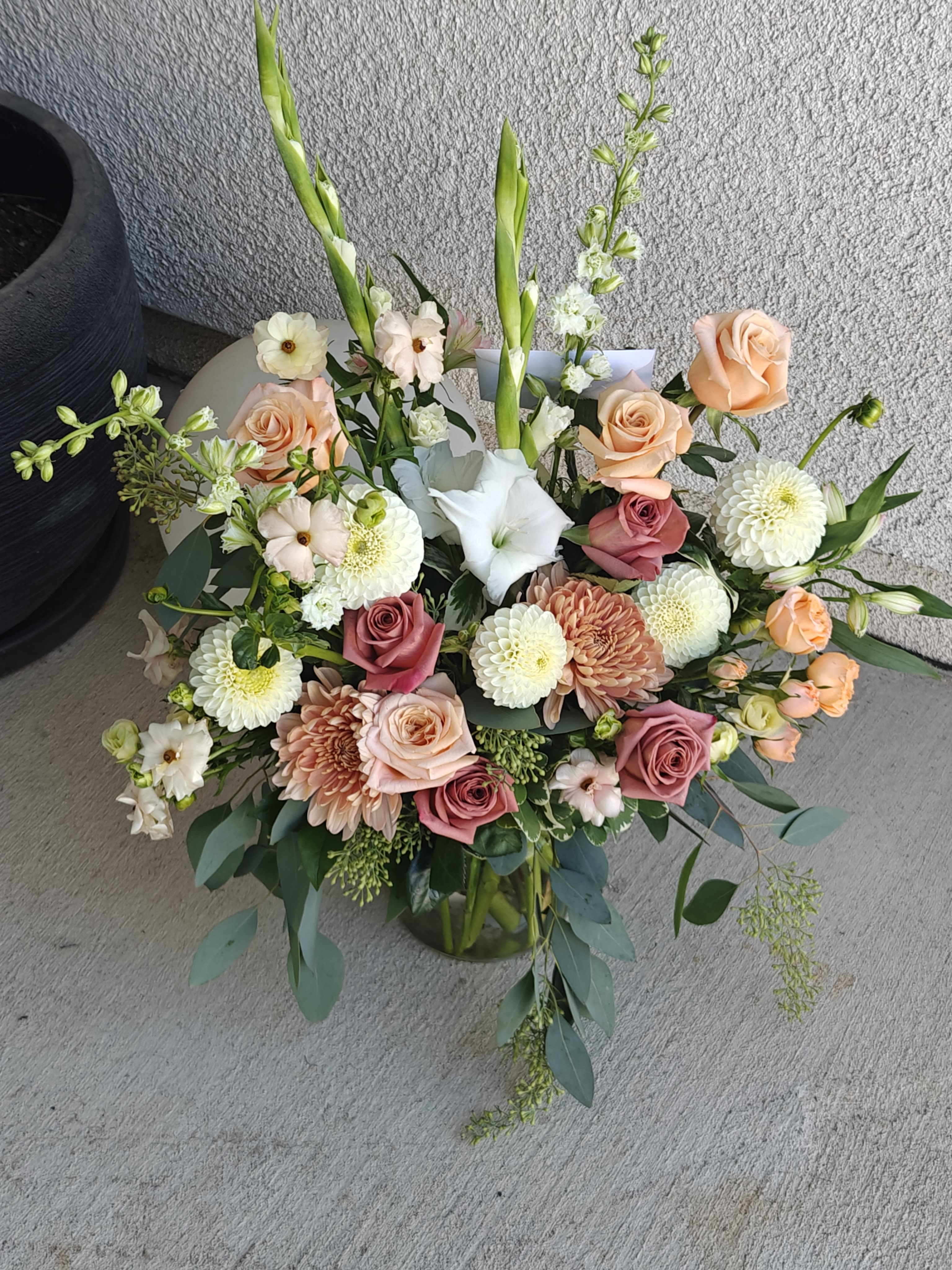 Natural romance bouquet