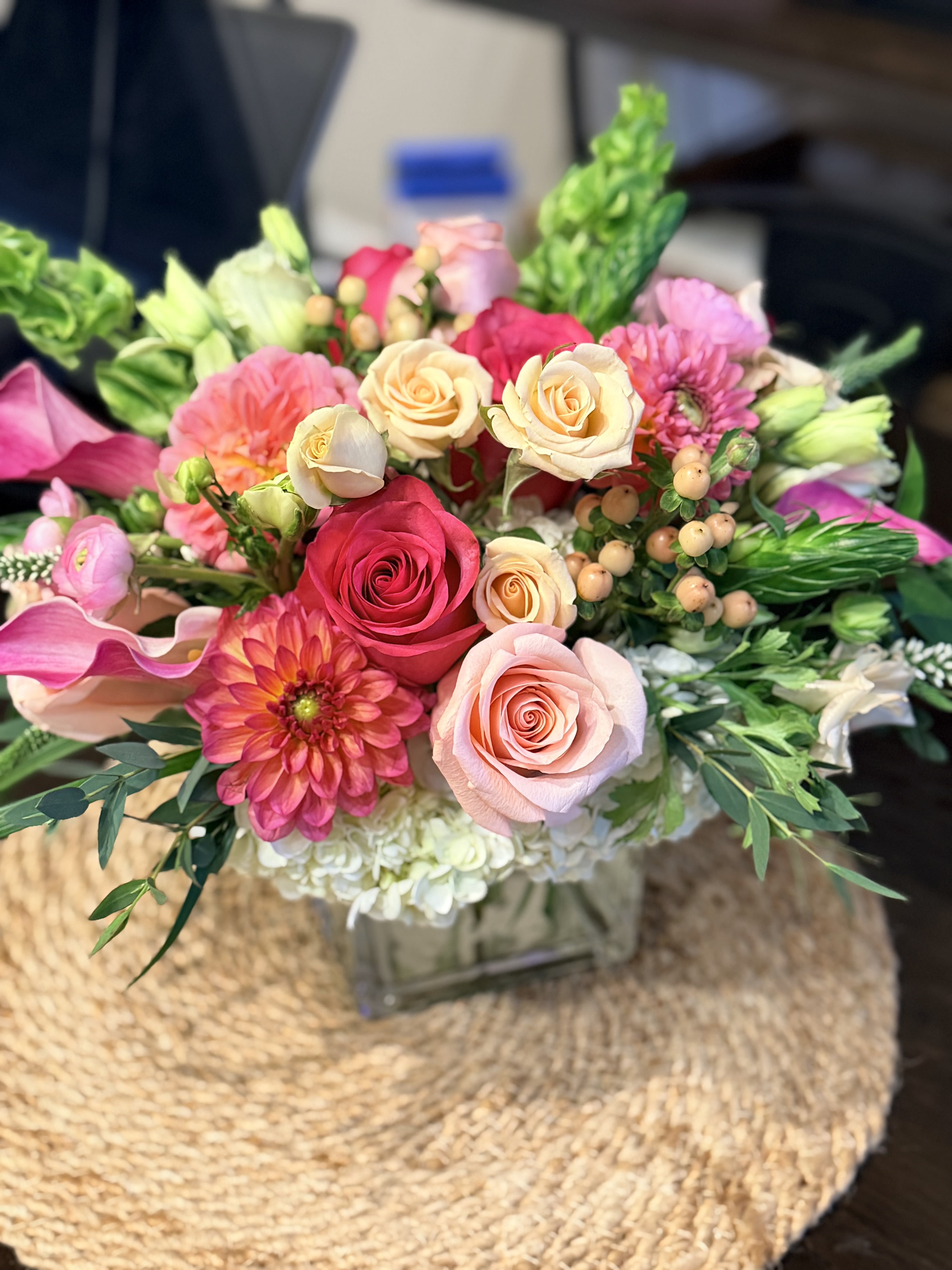 Pretty in Pink Garden | DFW Local Flower Delivery