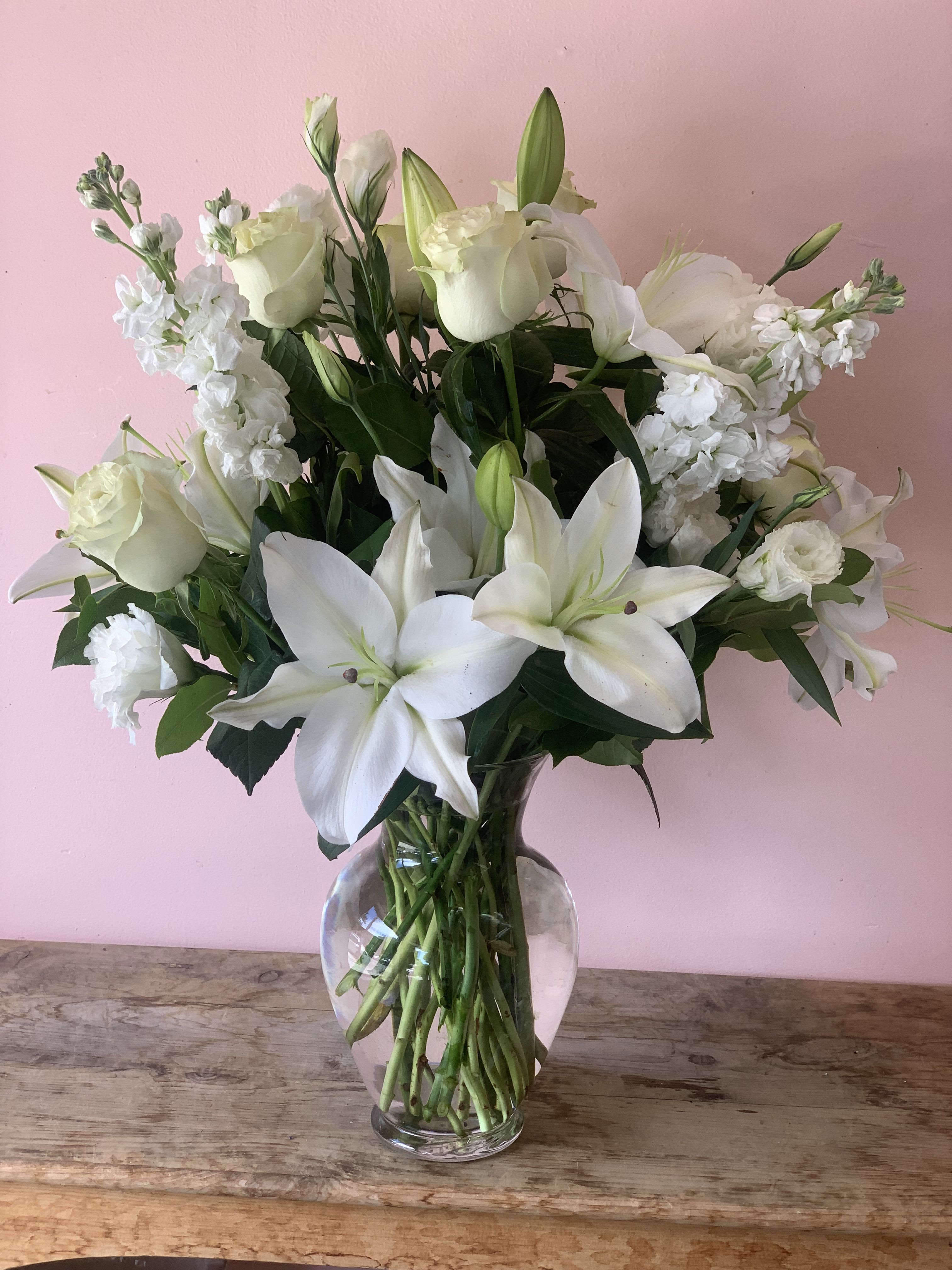 Fresh Fragrant Breeze | Aromatic White Flower Delivery in San Francisco by Fillmore Florist 