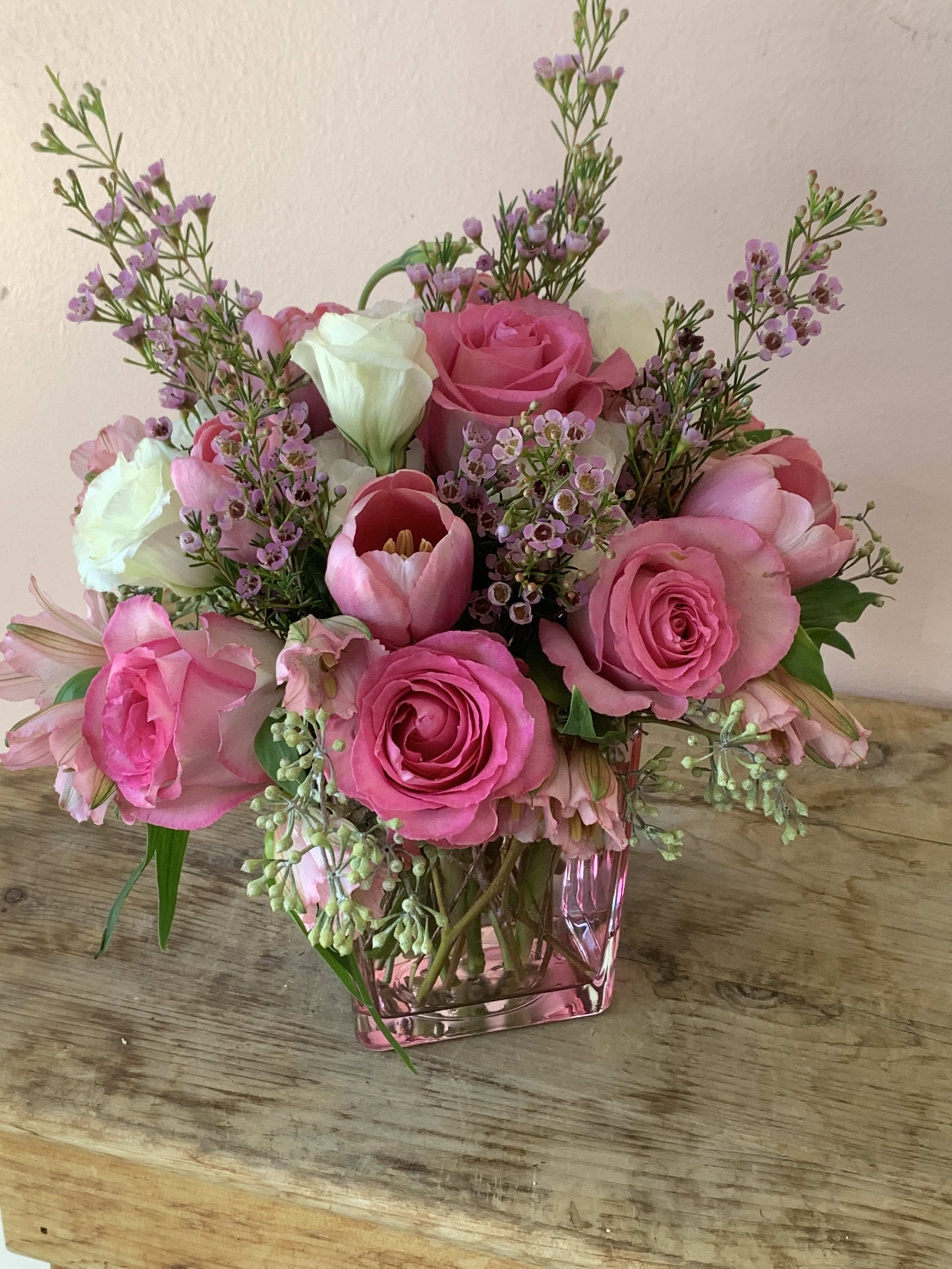 Lovely In Pink Flowers by Fillmore Florist in San Francisco