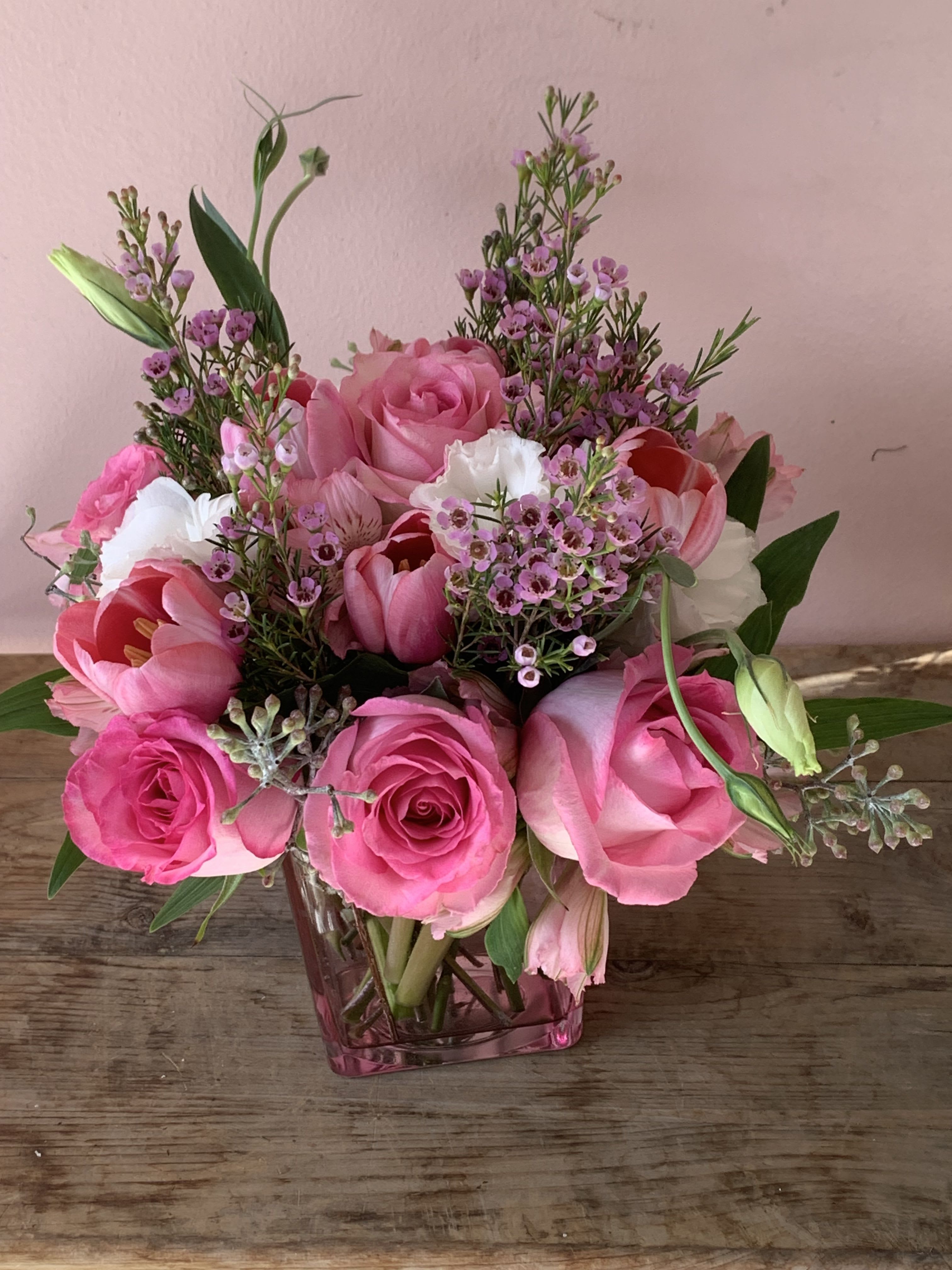 Lovely In Pink Flowers by Fillmore Florist in San Francisco