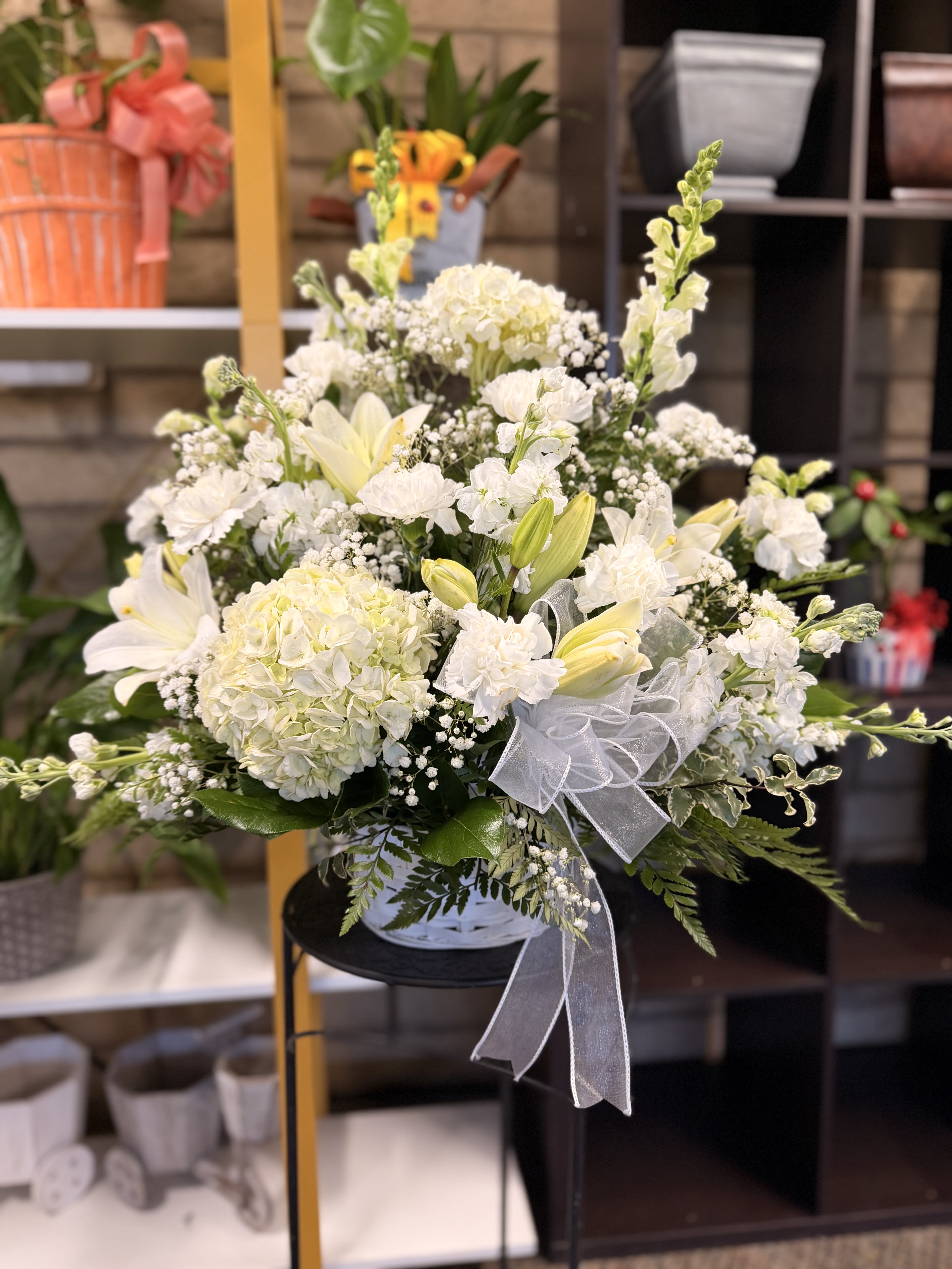 White Basket