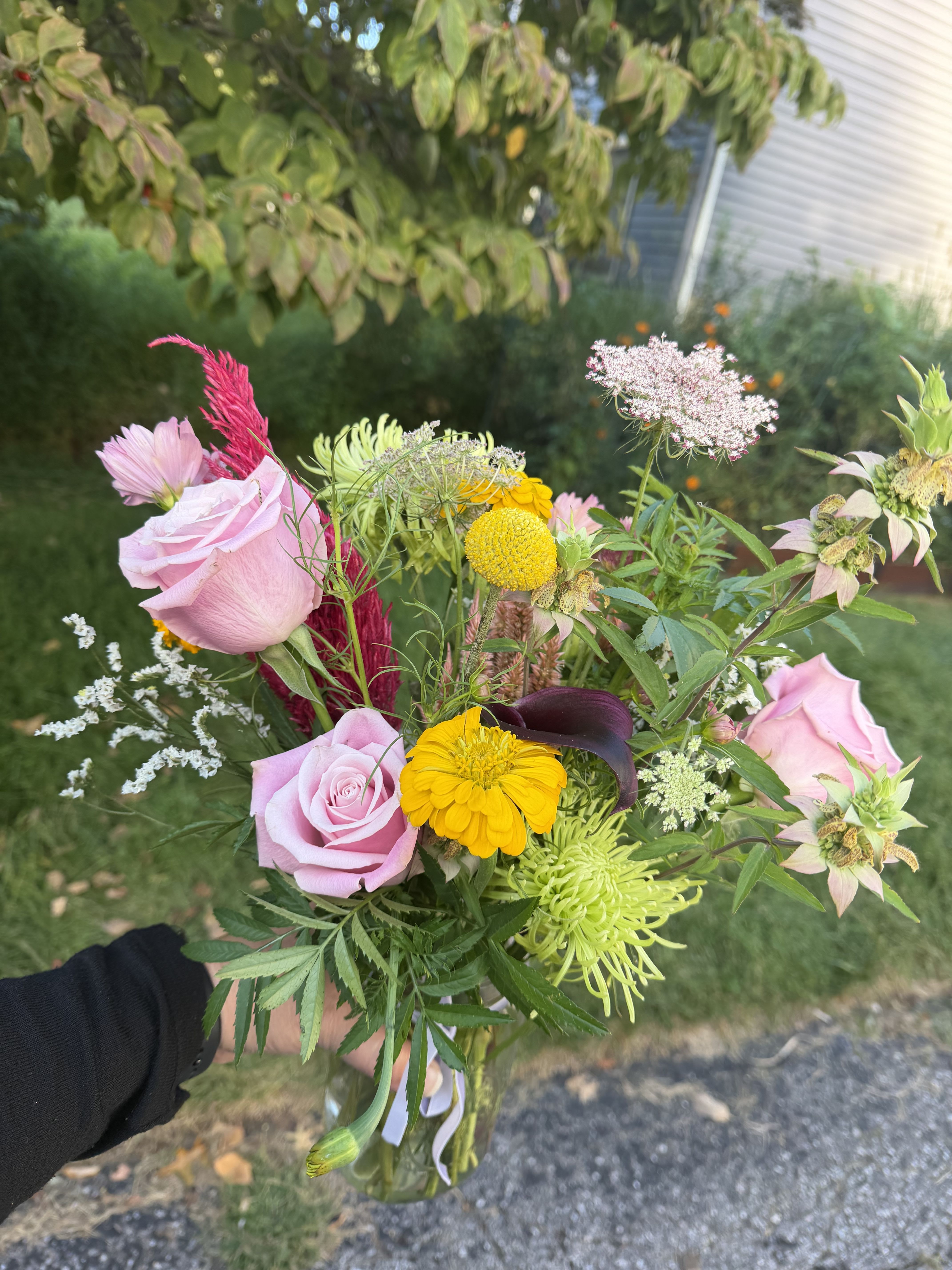 Mason Jar Arrangement