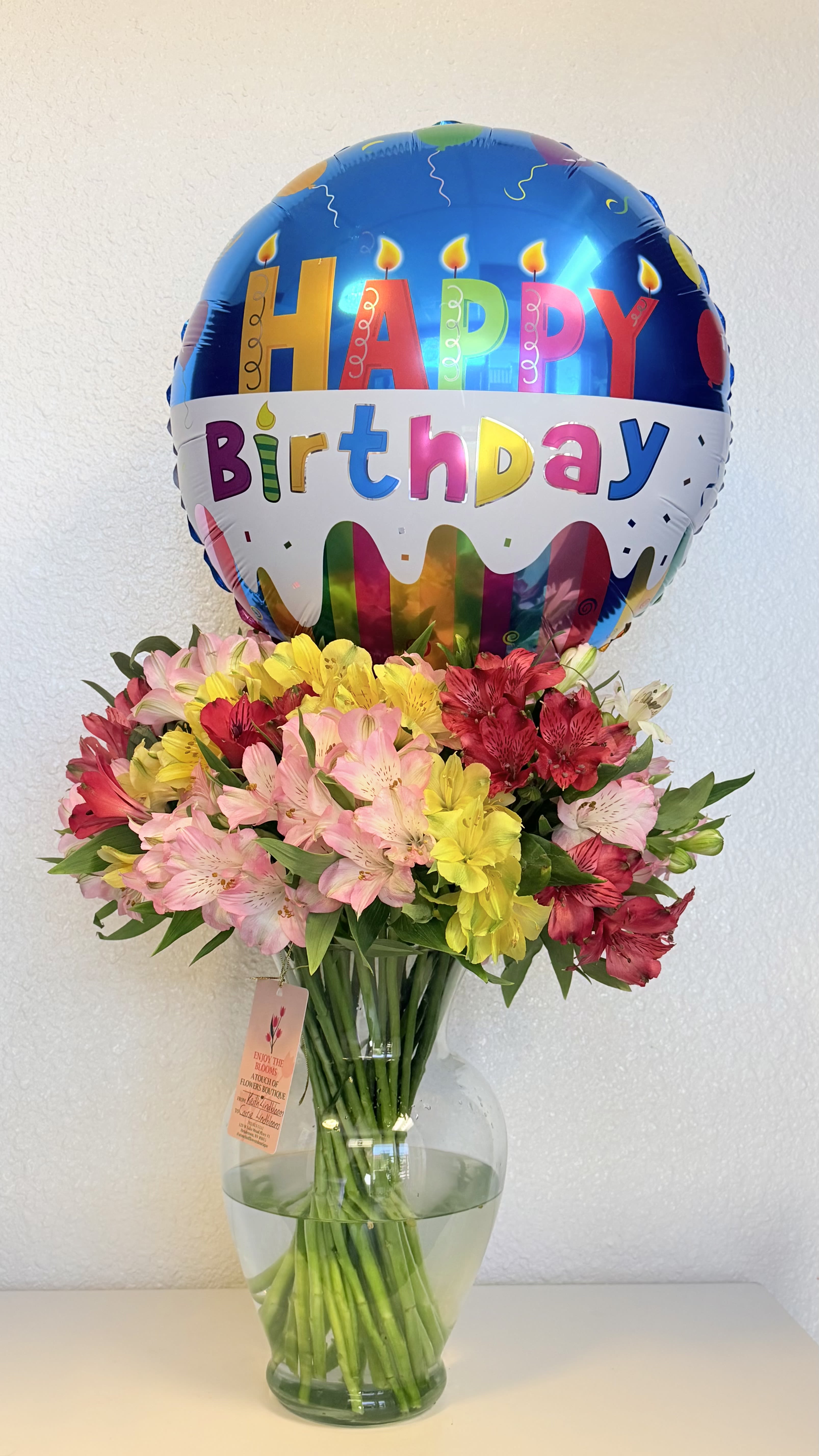     Rainbow Alstroemeria Delight
