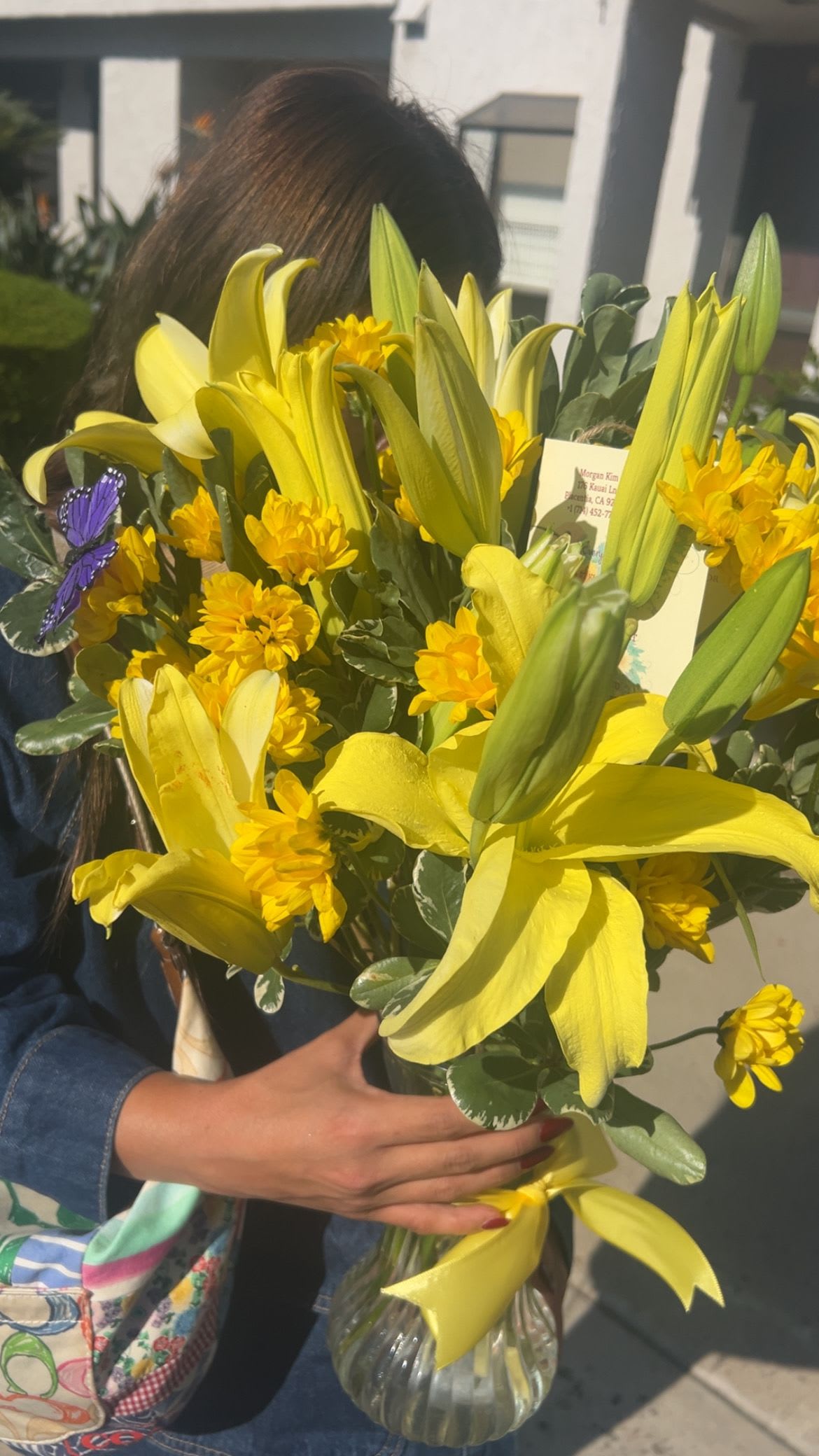 Sunshine Lillies Bouquet 