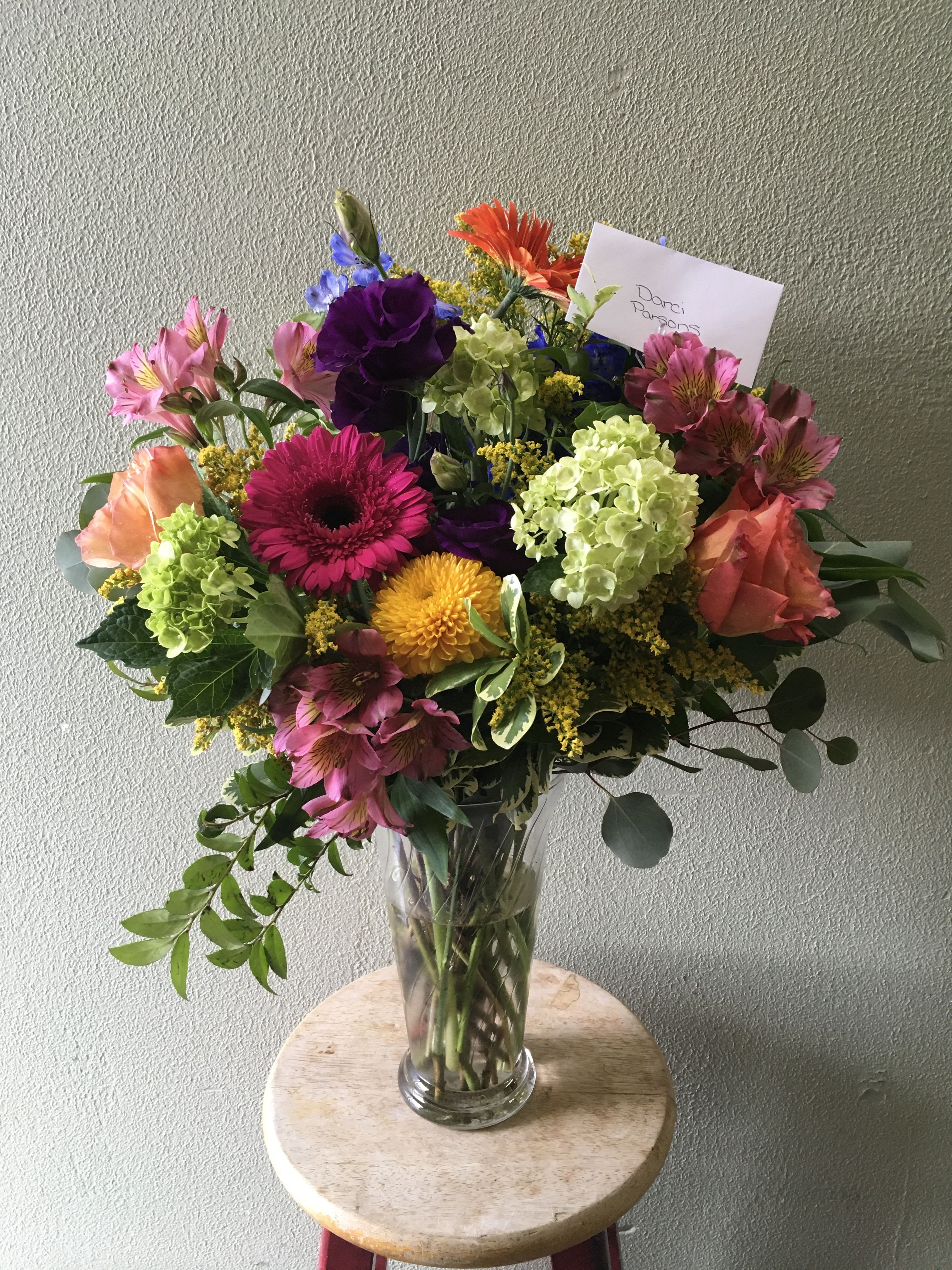 Bright and cheerful designers choice.