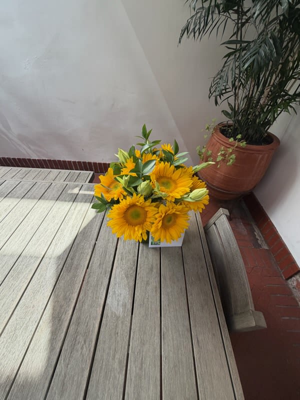 Luce Del Sole: Radiant Sunflower Arrangement