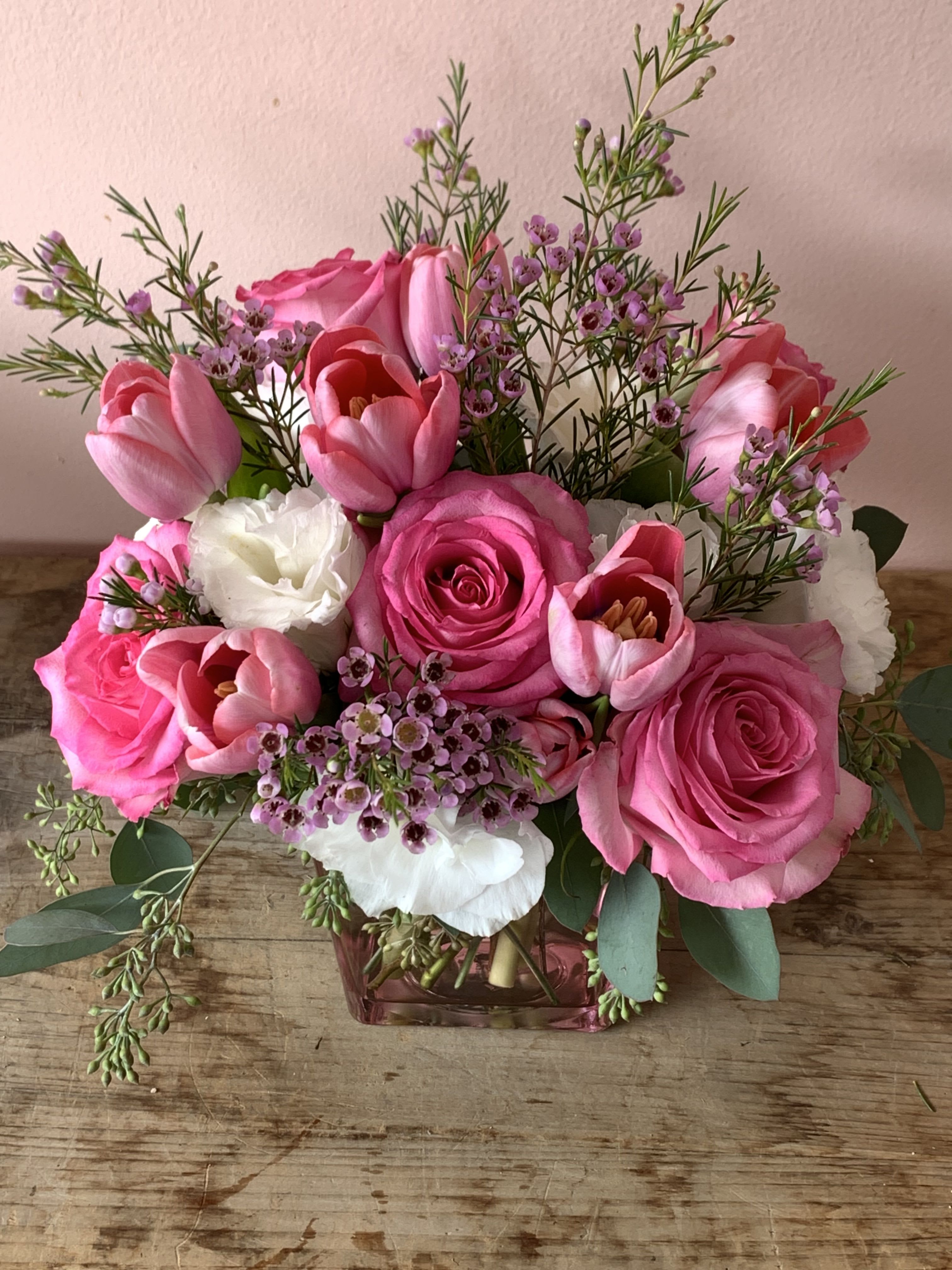 Lovely In Pink Flowers by Fillmore Florist in San Francisco