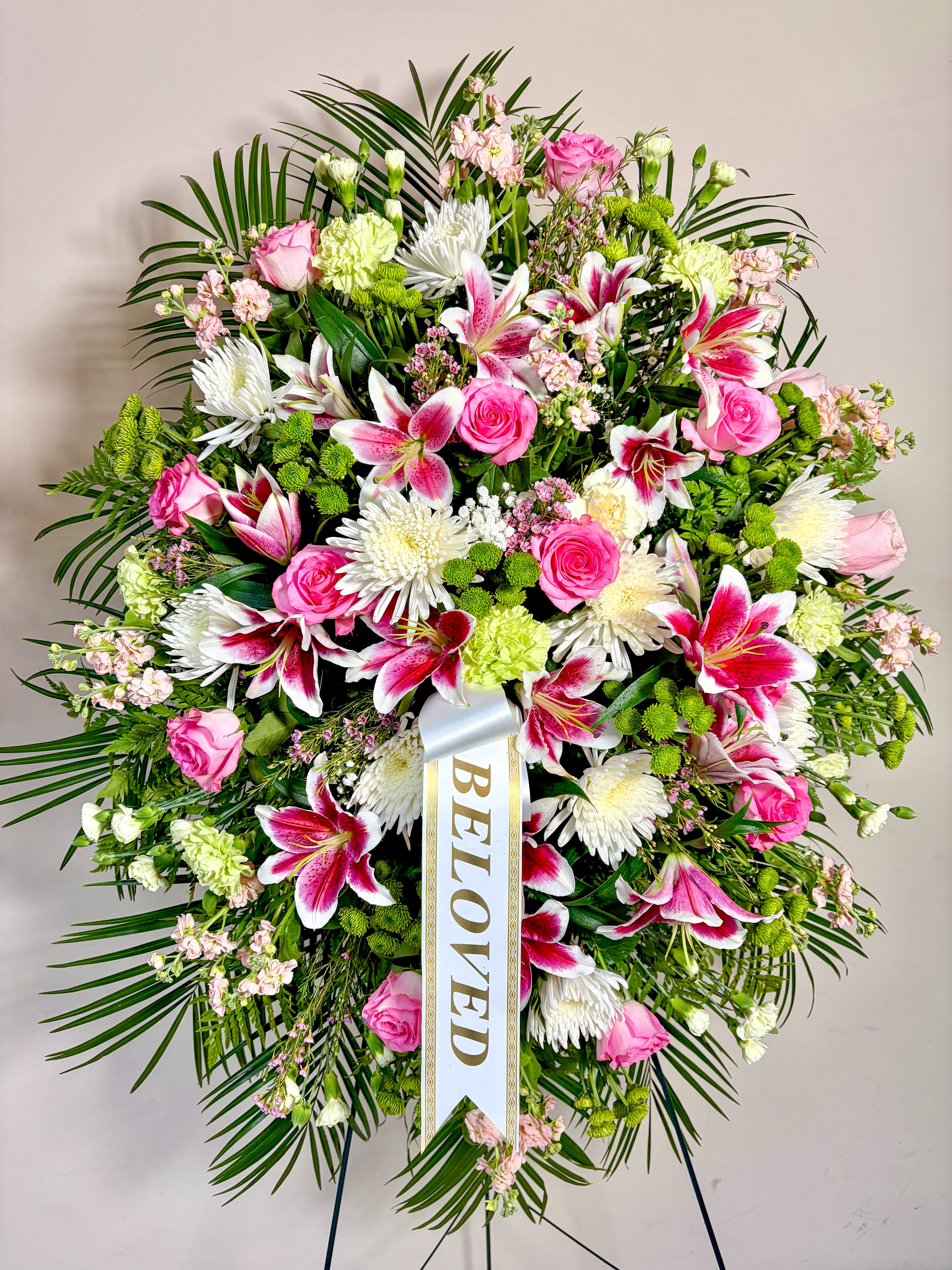 Mixed Pastel Standing Spray