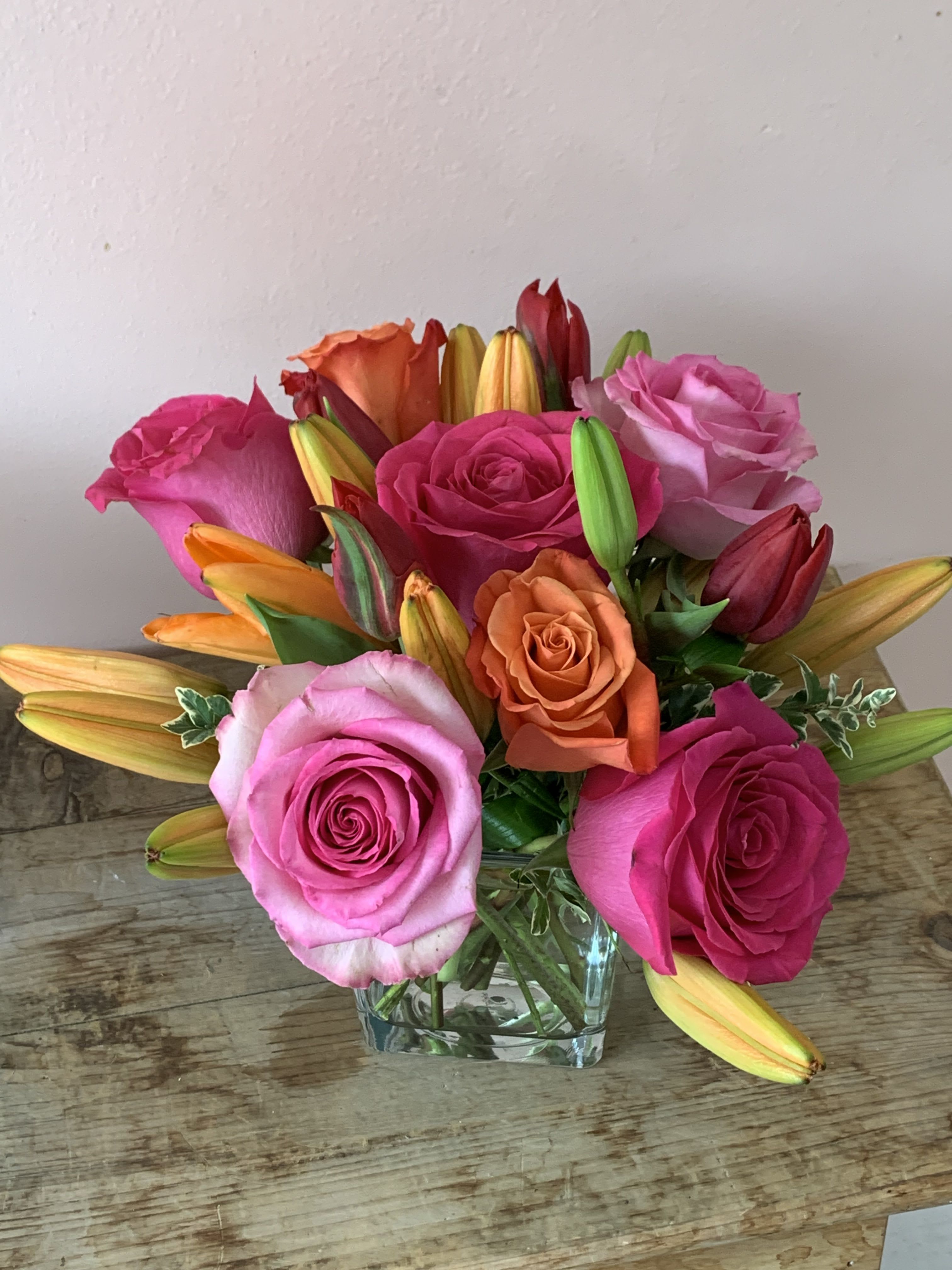 Precious Coral by Fillmore Florist | Contemporary Multi-Occasion Flower Delivery in San Francisco