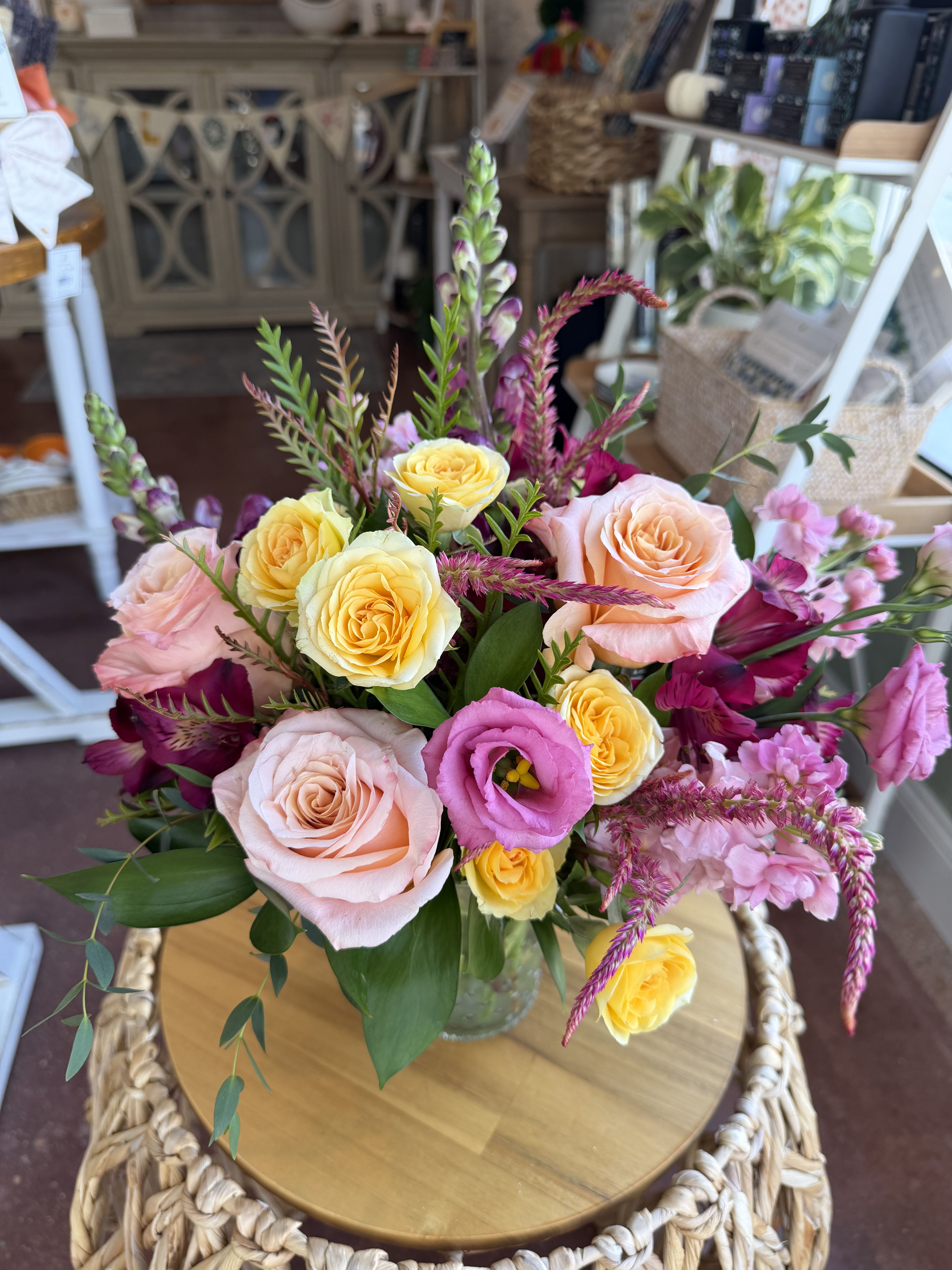 Designers choice bright arrangement 