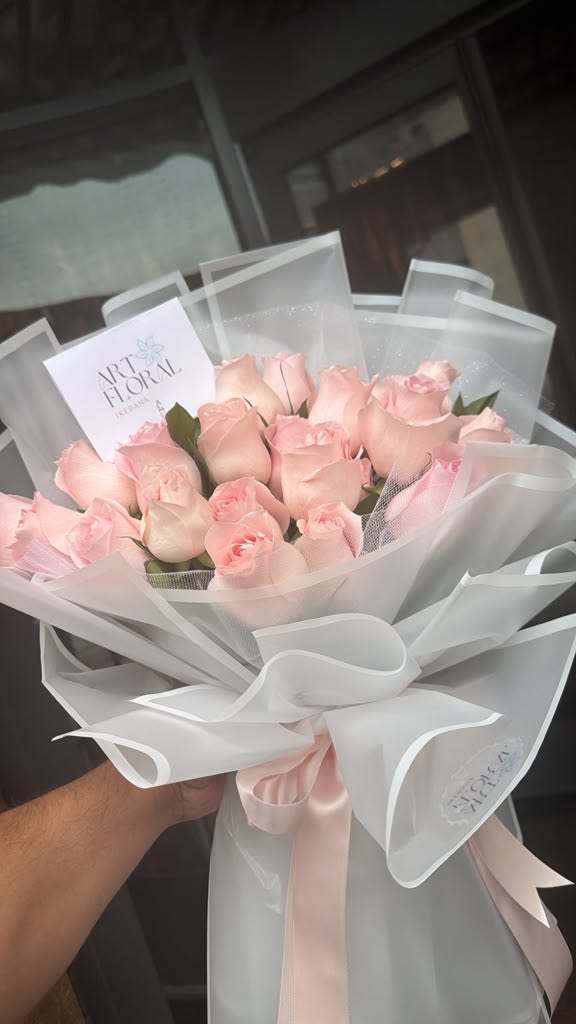 Garden Blush Roses