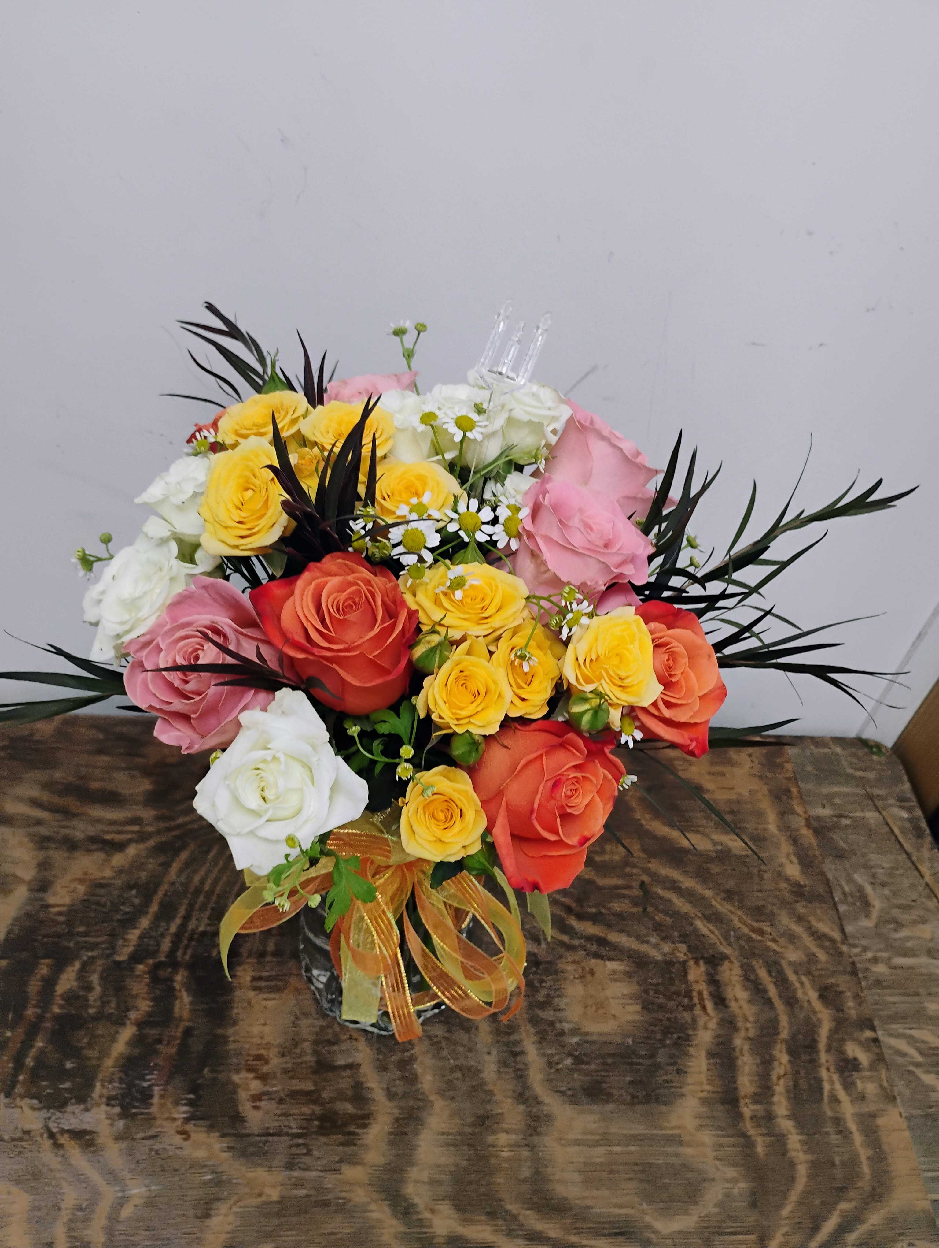 Classic Rose Vases