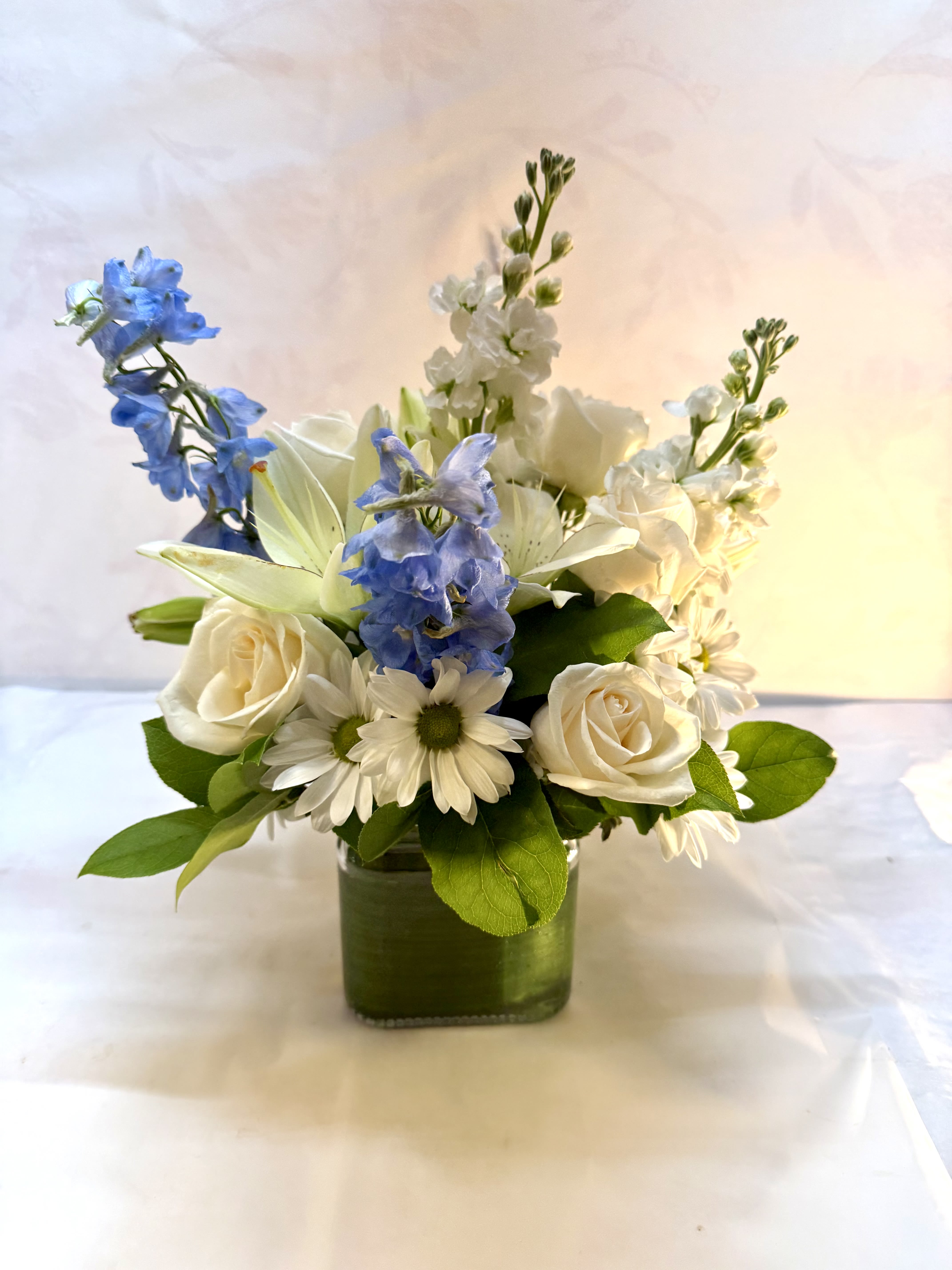 Blue & White Healing Tears