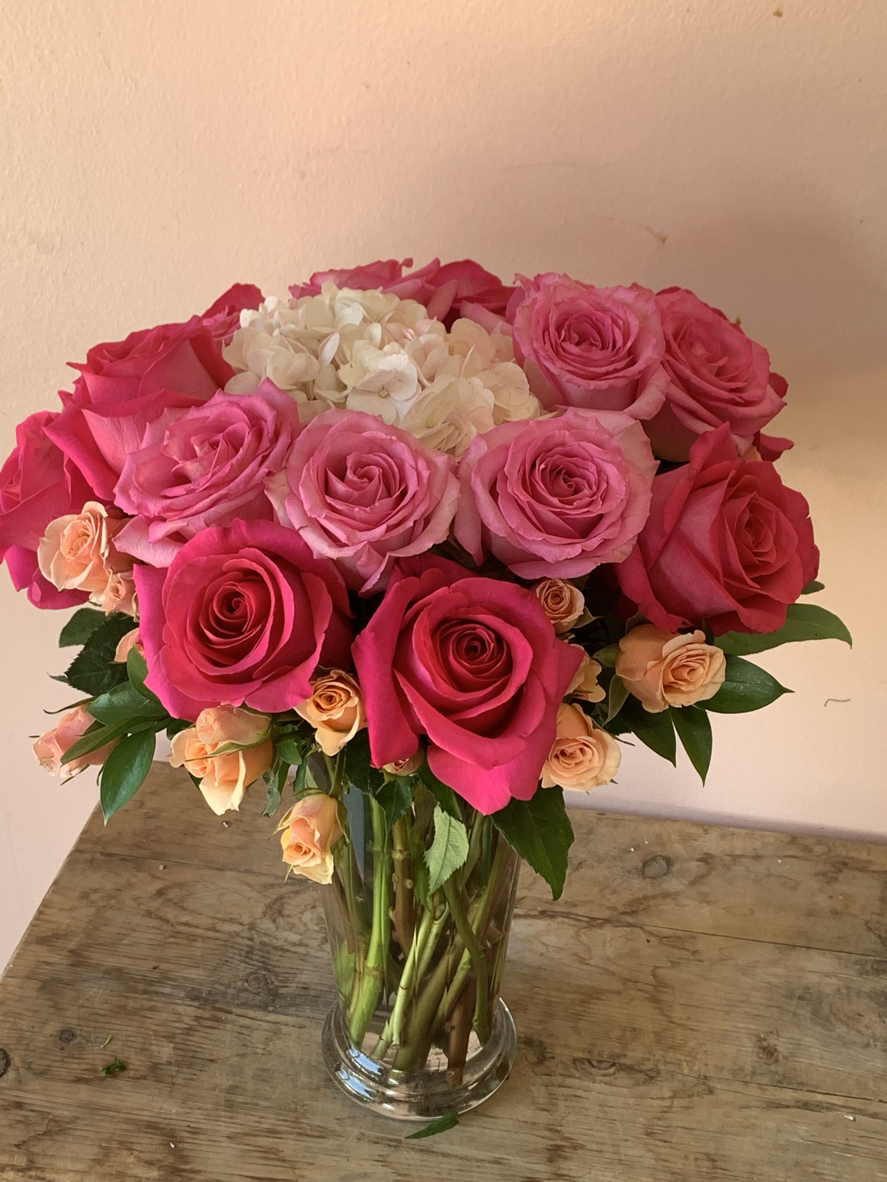 Blush Posy by Fillmore Florist in San Francisco