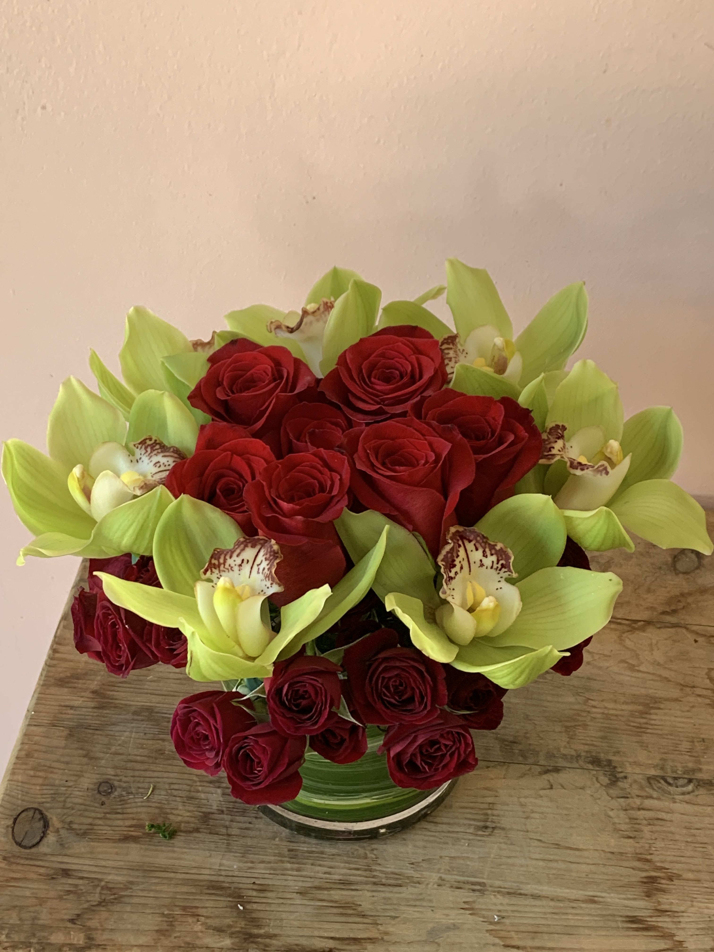 Orchids & Roses Elegance | Luxury San Francisco Flower Delivery